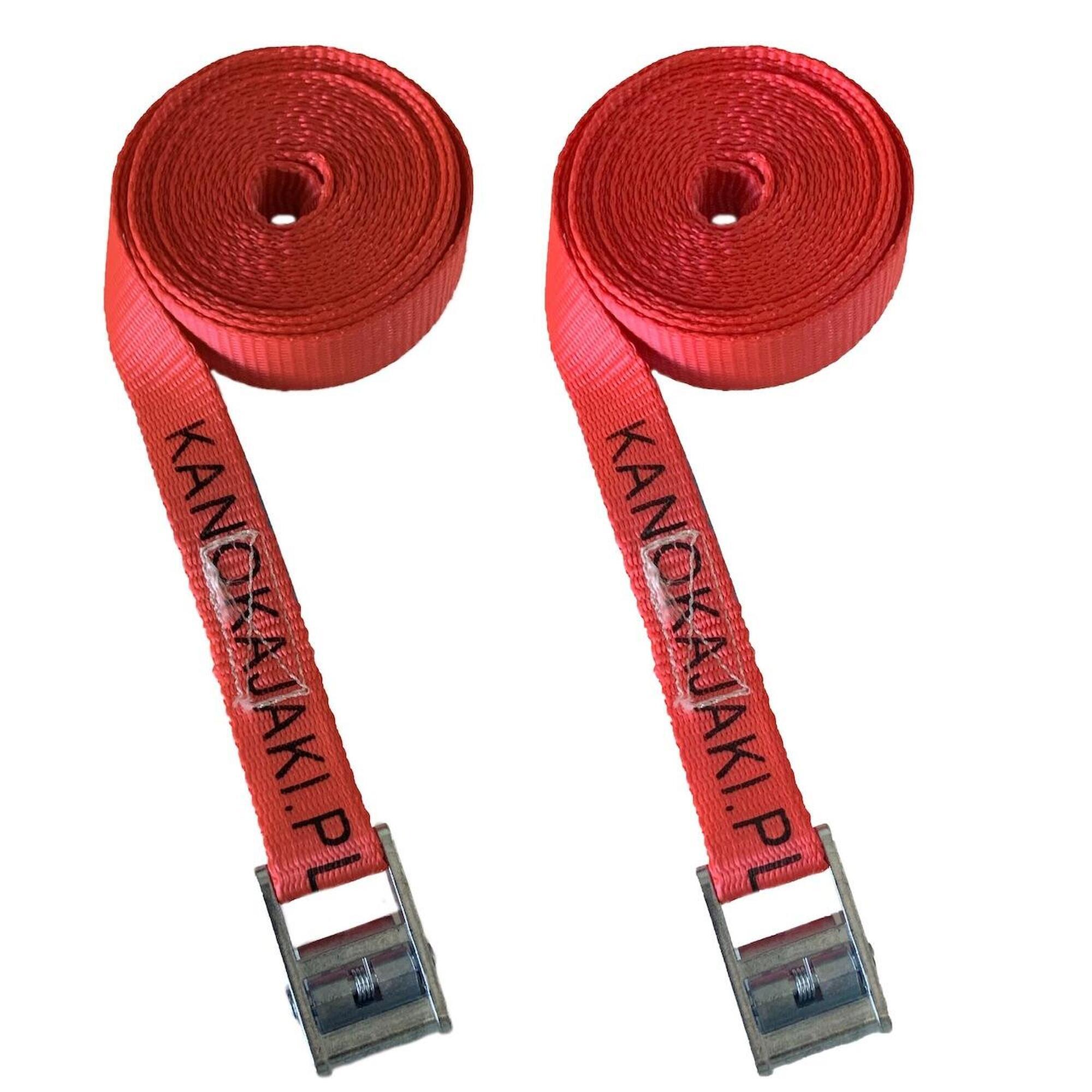 Pasy Transportowe Samozaciskowe Do Zabezpieczenia Kajaka Scorpio Kayak 4,5M