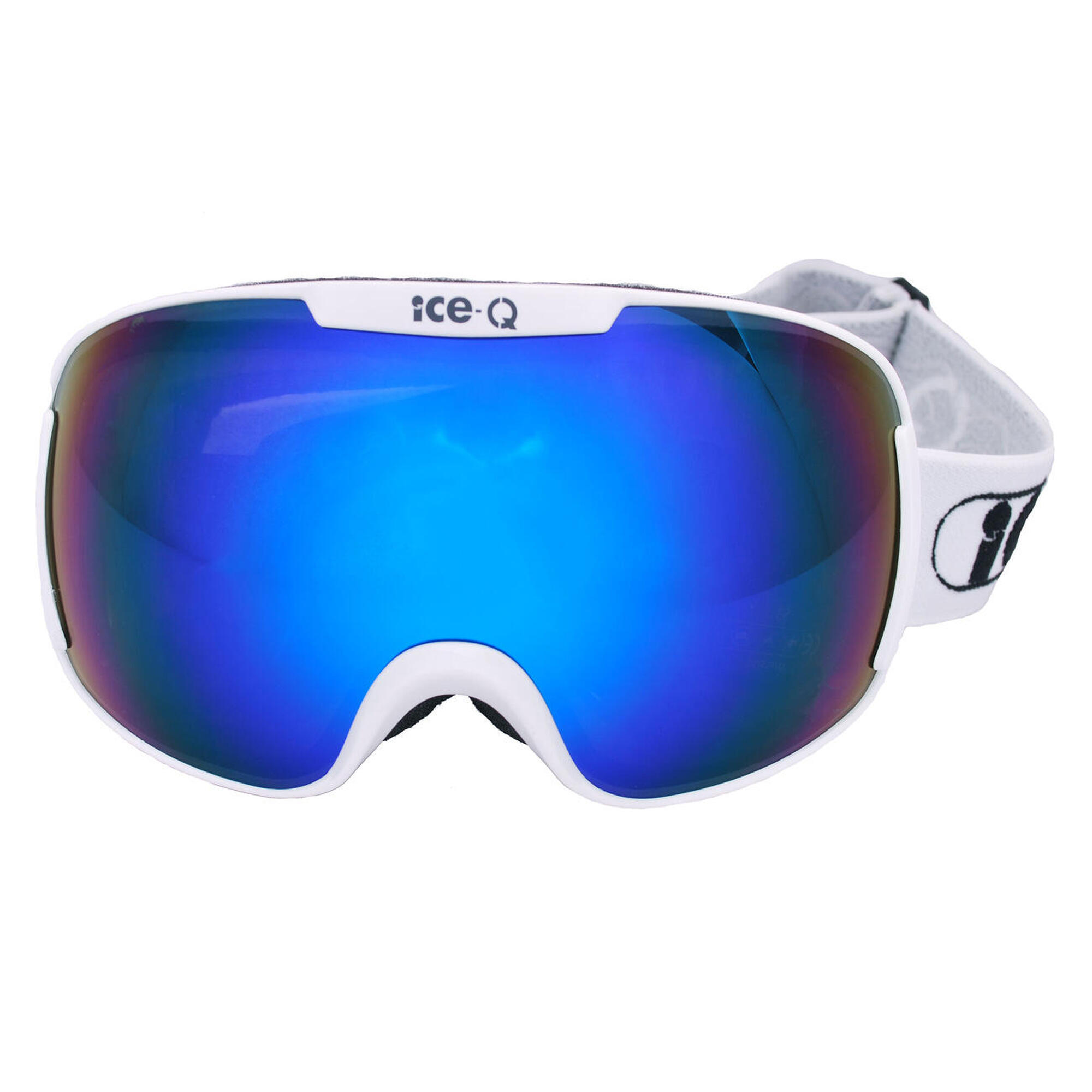 Gogle narciarskie dla dorosłych Ice-Q Alta Badia-1 OTG S3, na okulary