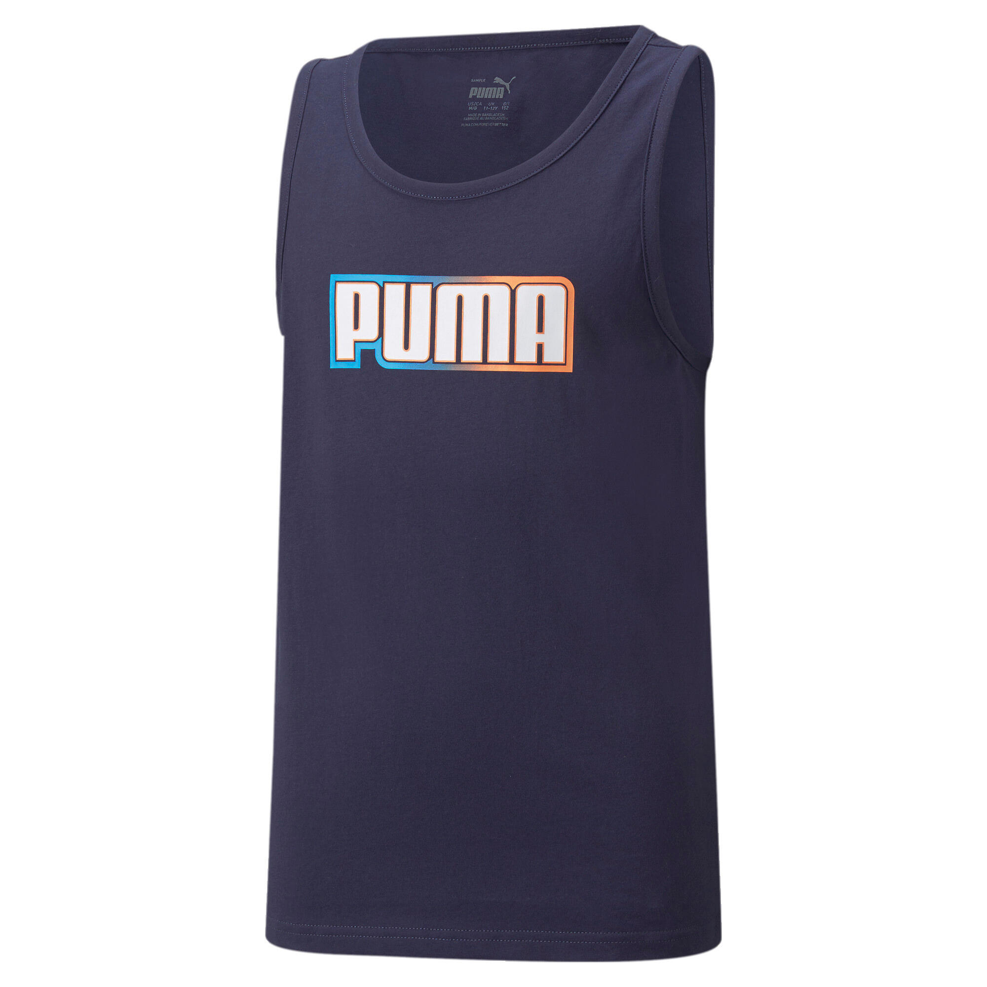 T-shirt bez rękawów chłopcy Puma ALPHA