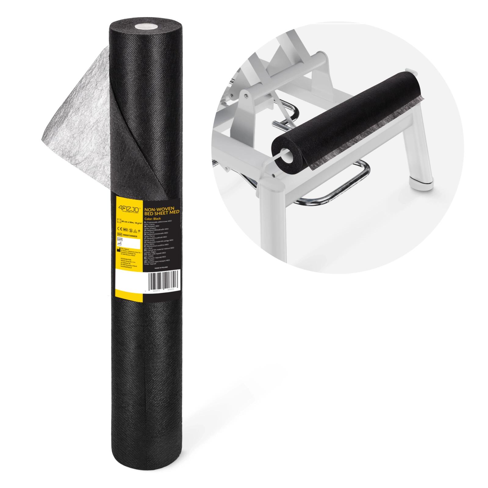 Jednorazowy podkład medyczny w rolce 4FIZJO 60 cm x 50 m