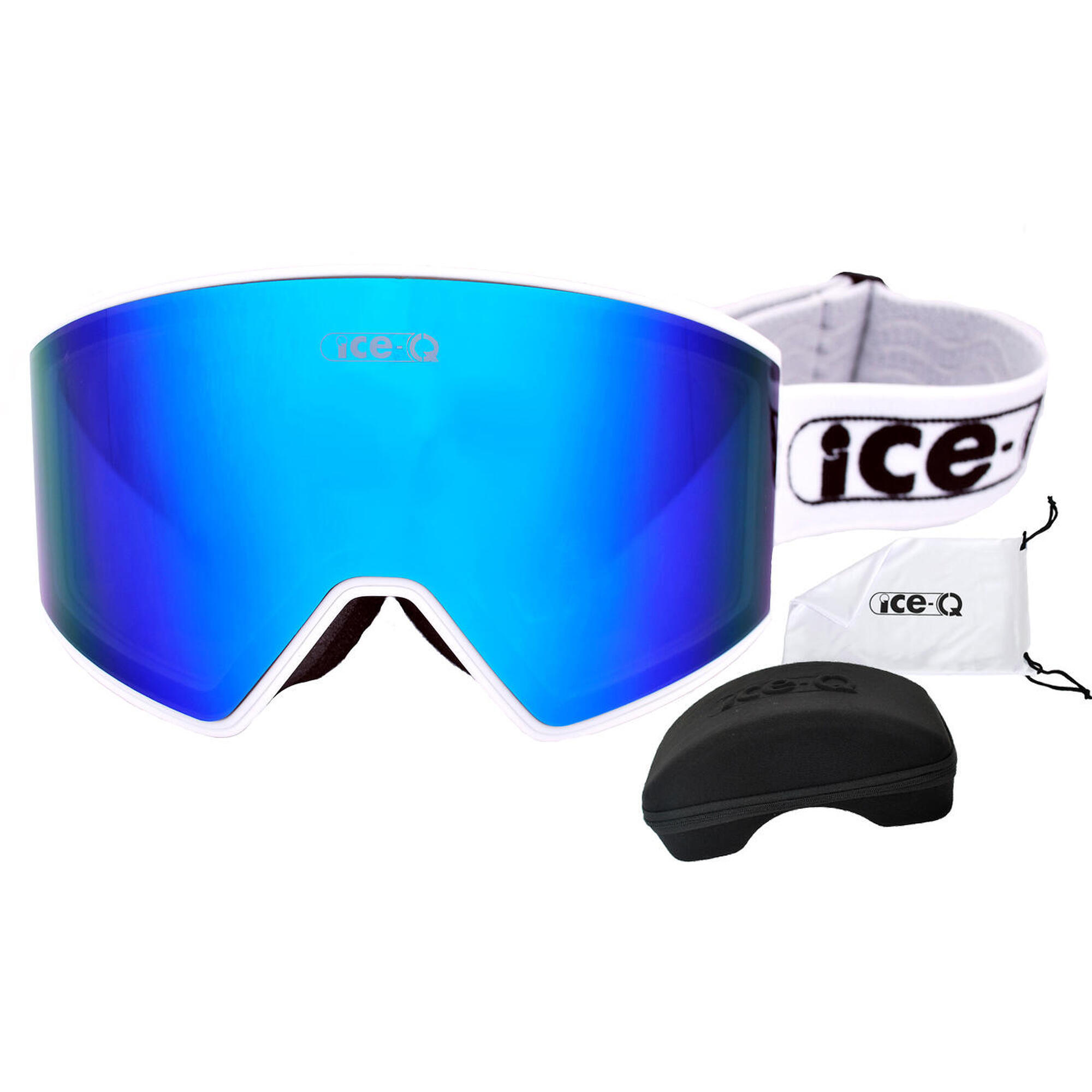 Gogle narciarskie dla dorosłych Ice-Q Ski Prestige-2, filtr S3