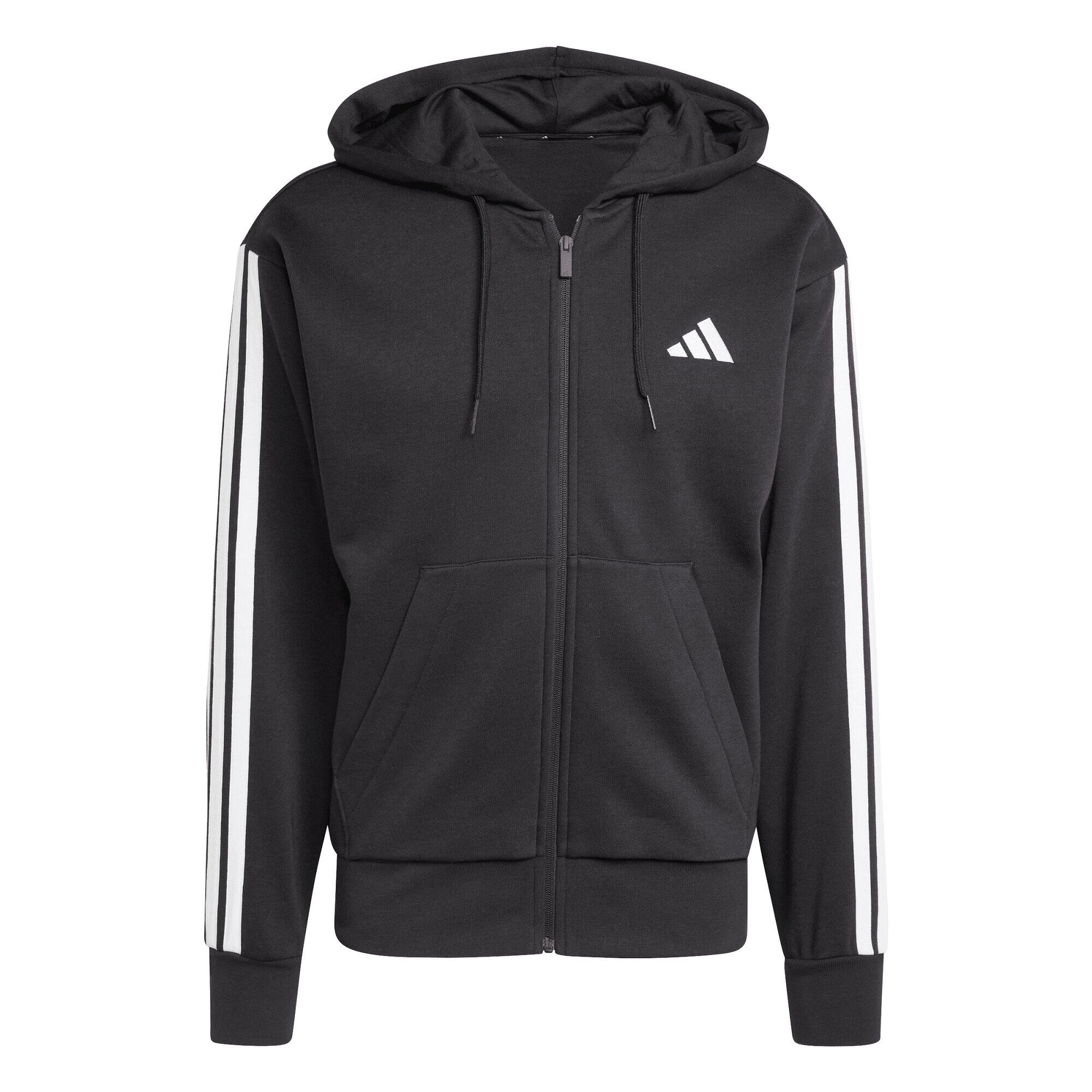 Bluza Polarowa Adidas Czarna i Biała