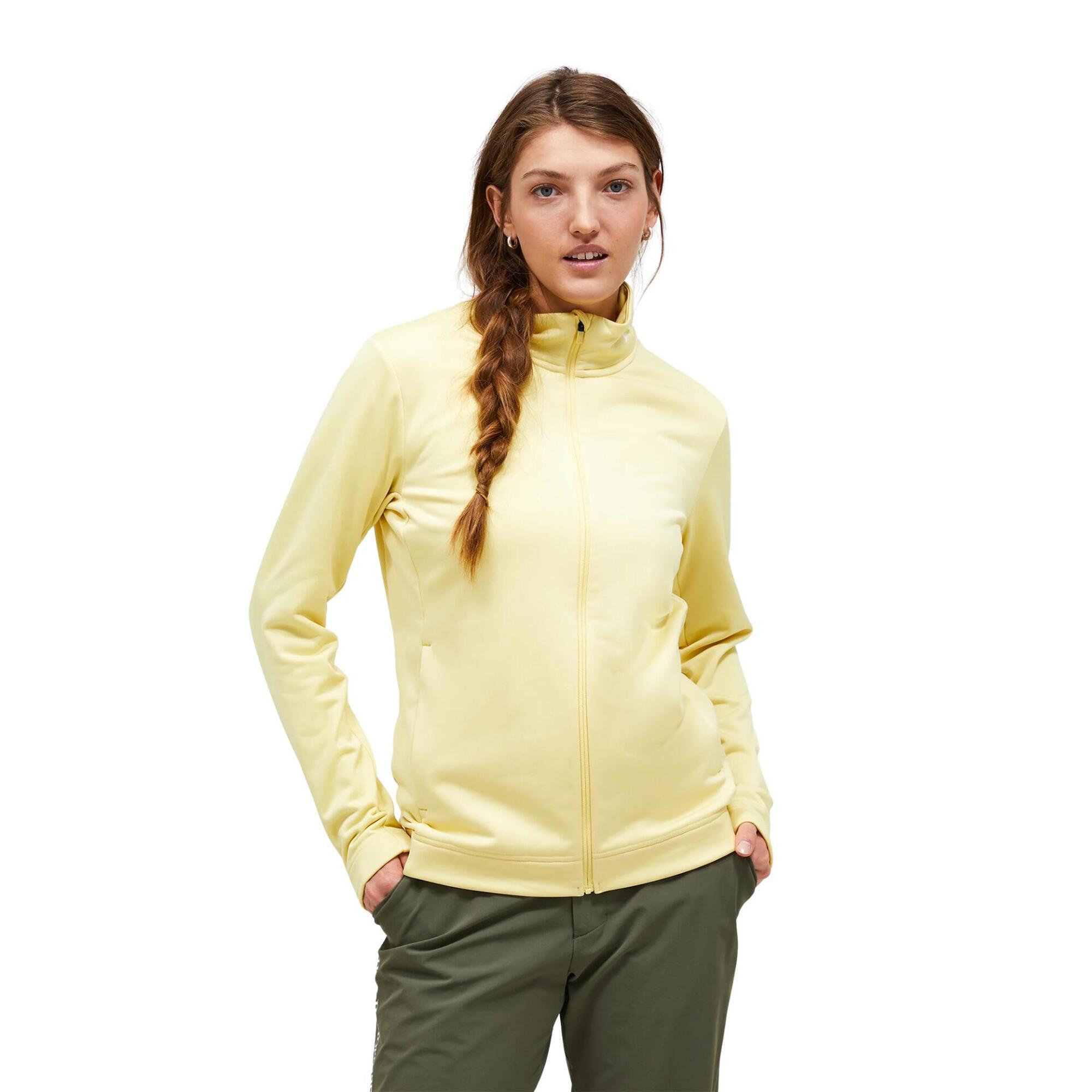 Bluza Peak Performance damska Rider Tech Zip Jacket żółta - L
