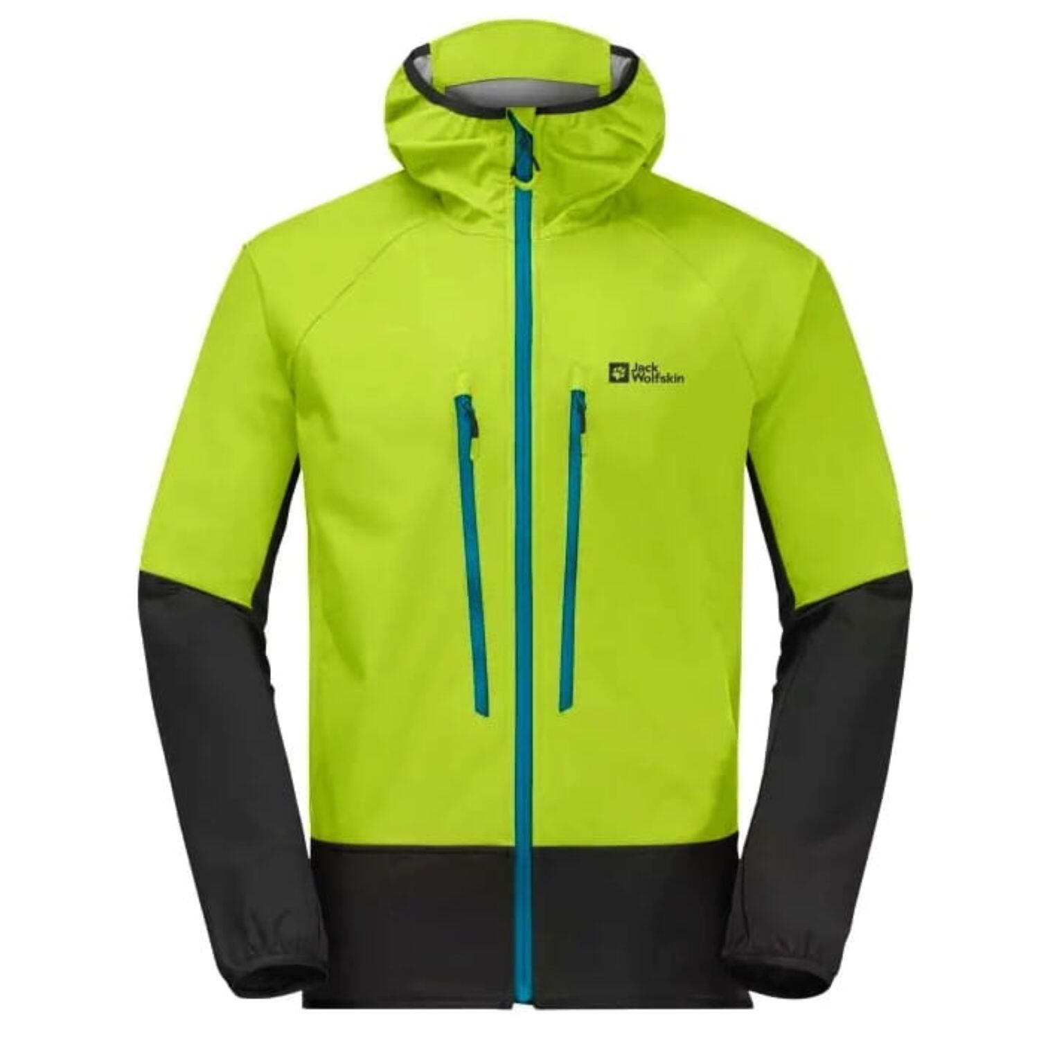 Kurtka turystyczna męska Jack Wolfskin Alpspitze Recco softshell