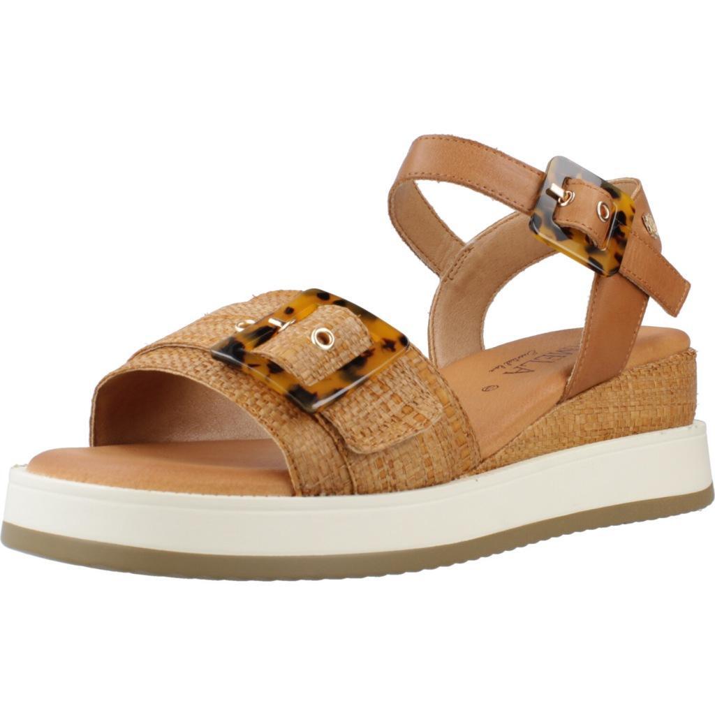 Sandały CARMELA 162227C Brązowy