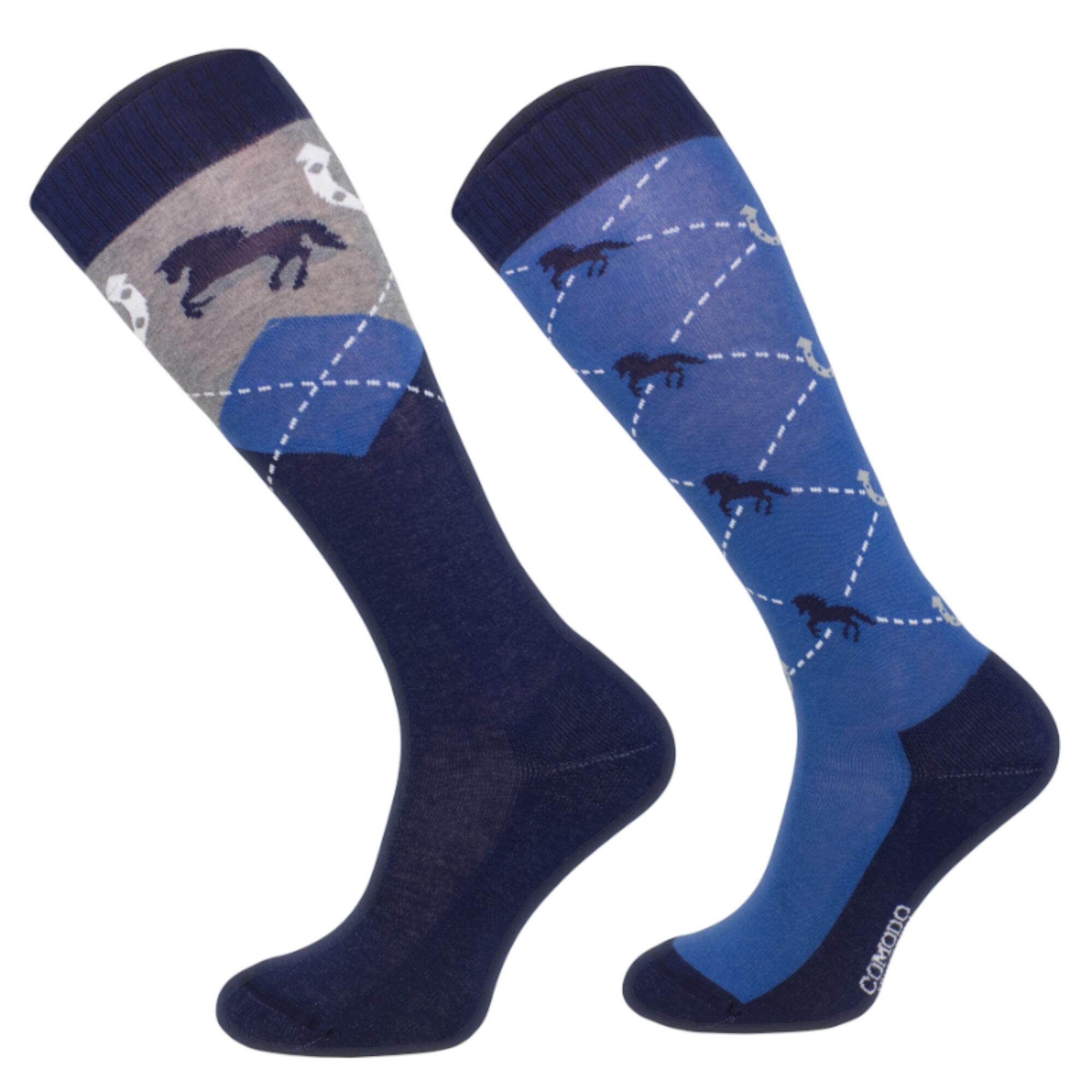 Skarpety Jeździeckie COMODO Caro/horse