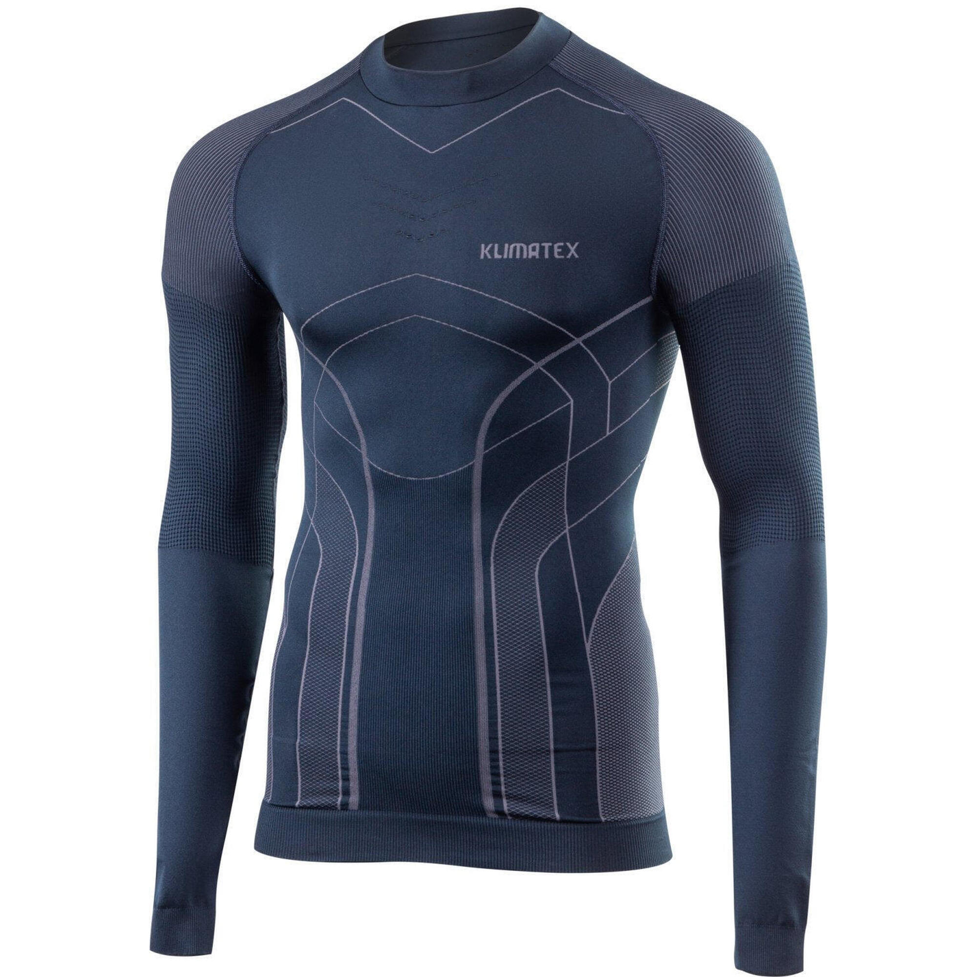 Koszula termiczna Climatex Boreto dla mężczyzn - Ciemny Niebieski XL-2XL