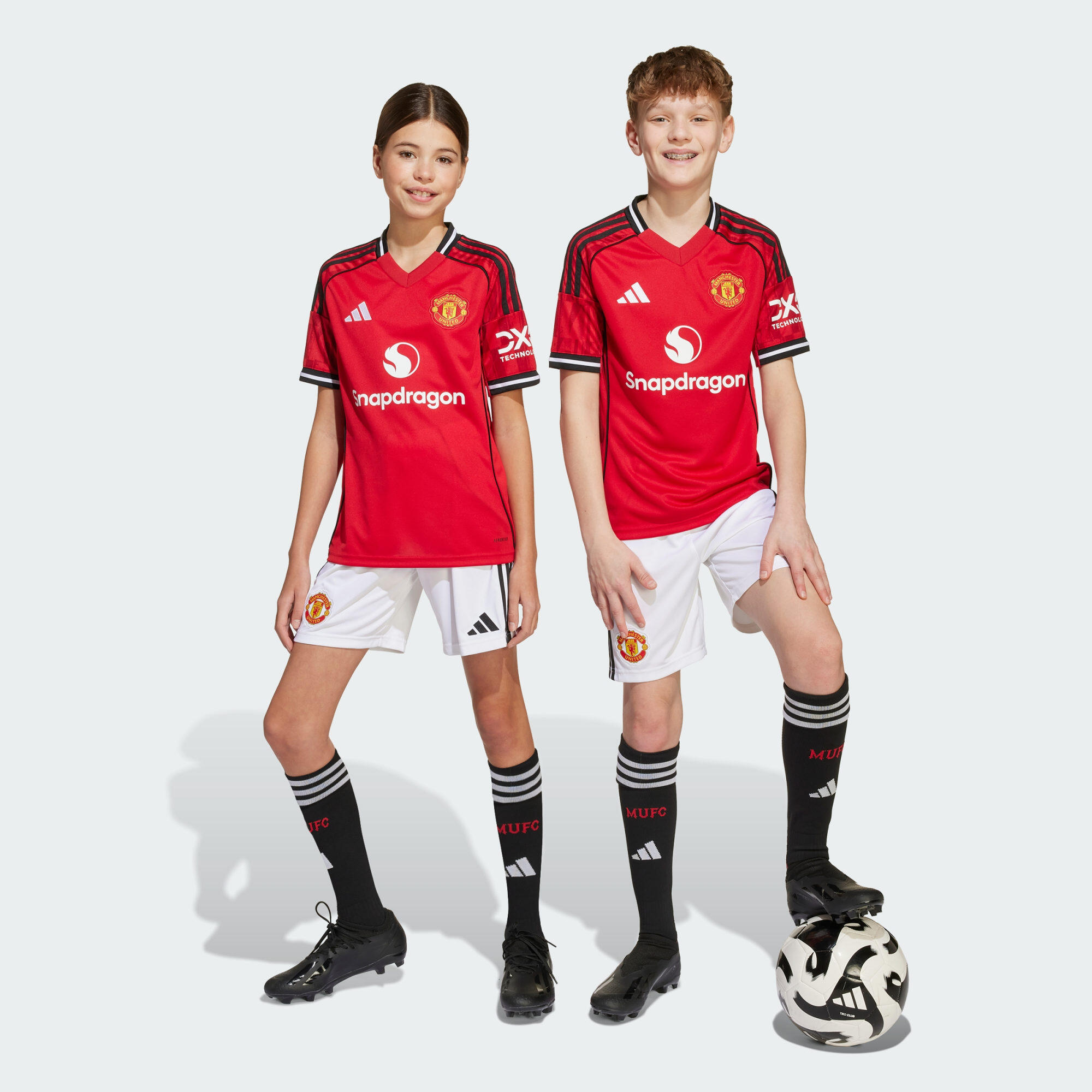 Szorty Manchester United 25/26 Home Kids