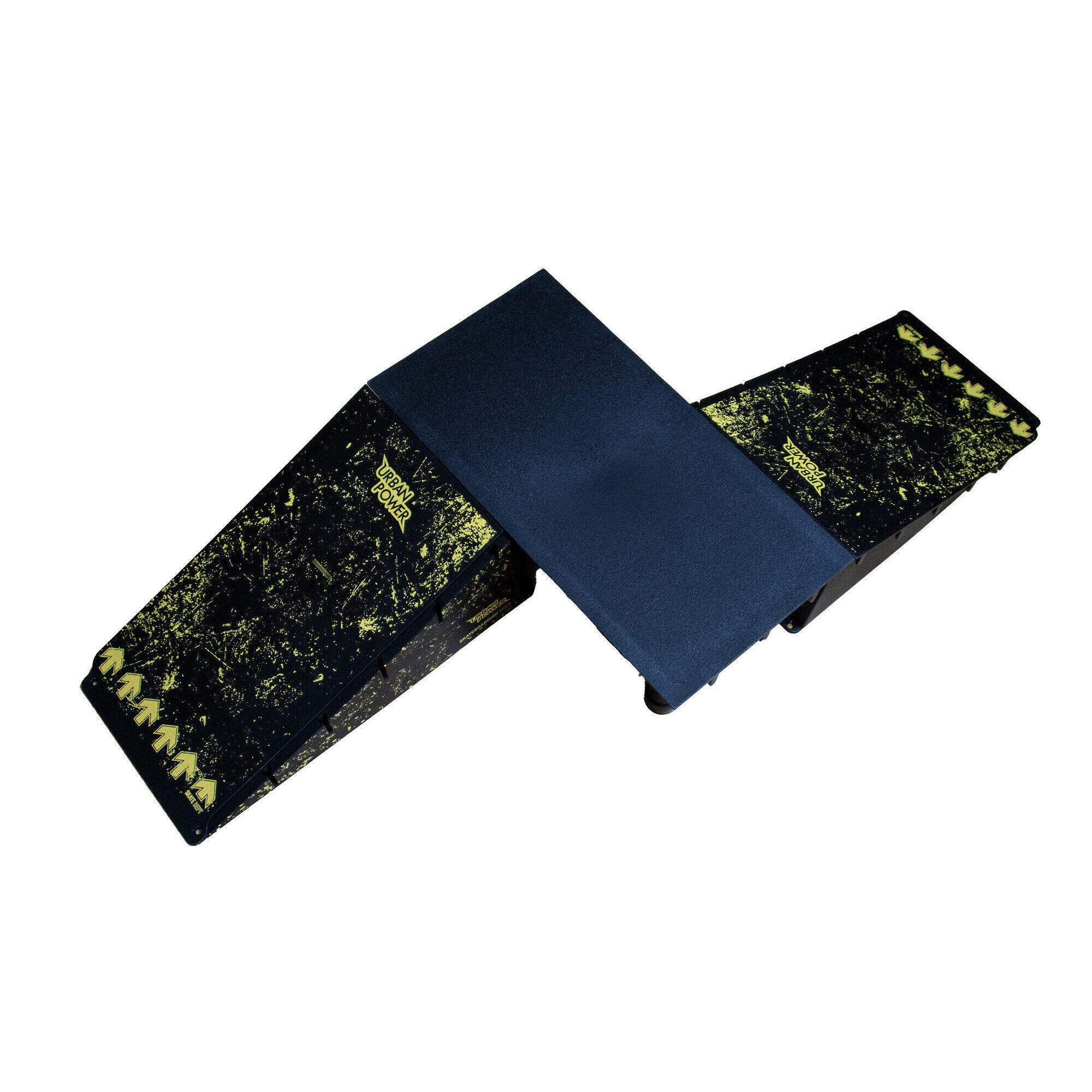 Zestaw modułowych mini ramp do deskorolek - 6 konfiguracji