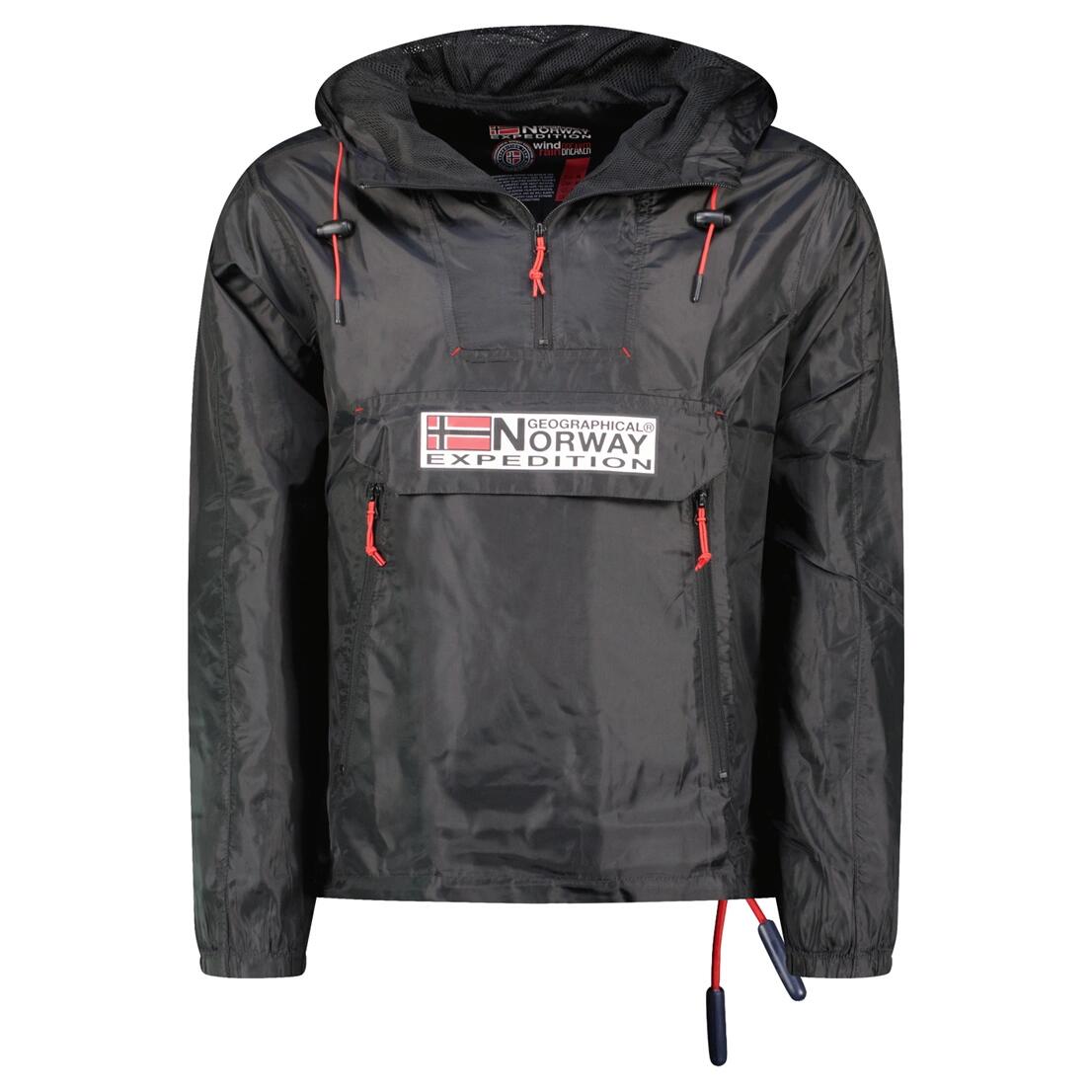 Kurtka wiosenna Geographical Norway CHOUPA BLACK MEN 244 GOZ czarny męska