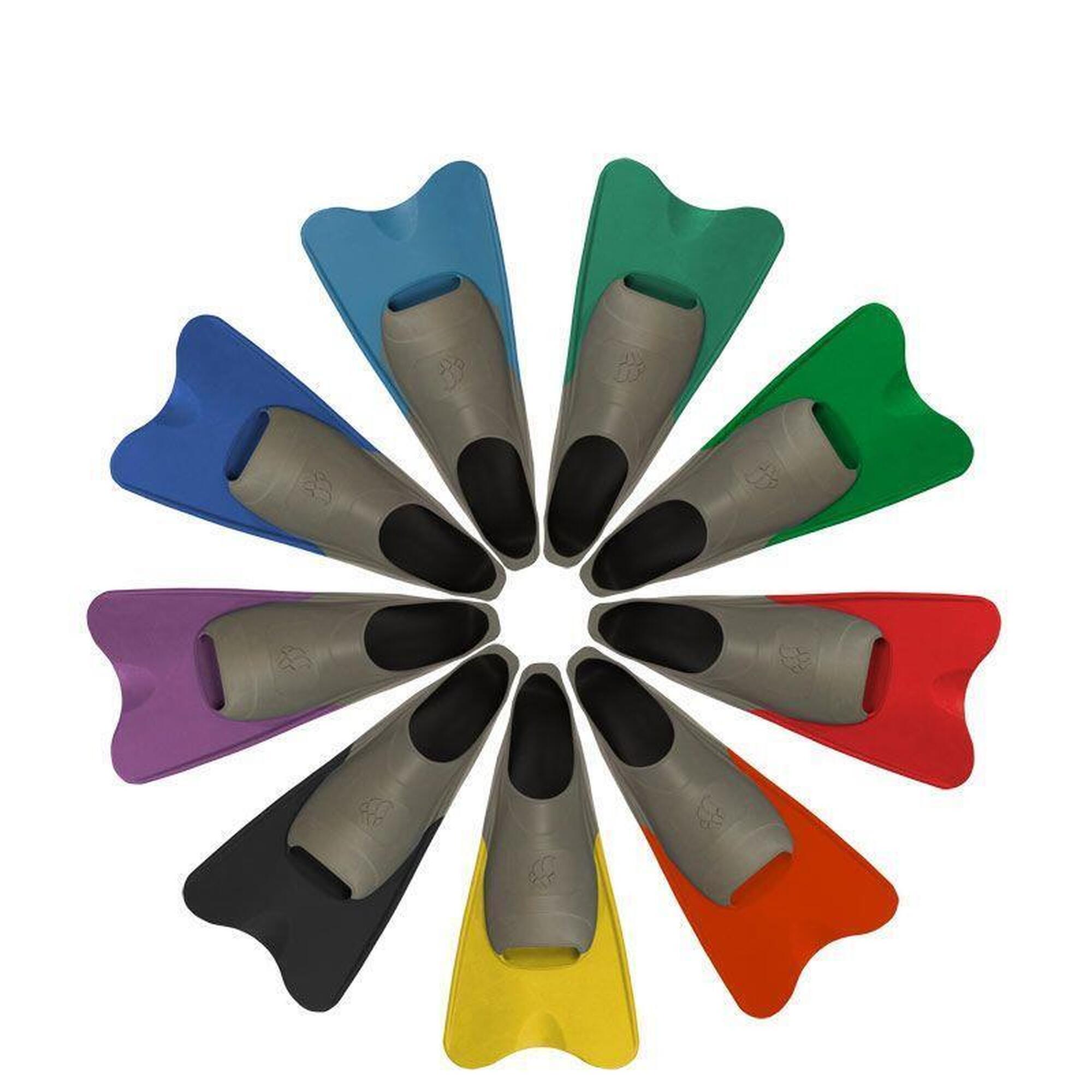 Płetwy Do Pływania Mad Wave Short Blade – Rozmiar 22–23 (Khaki)