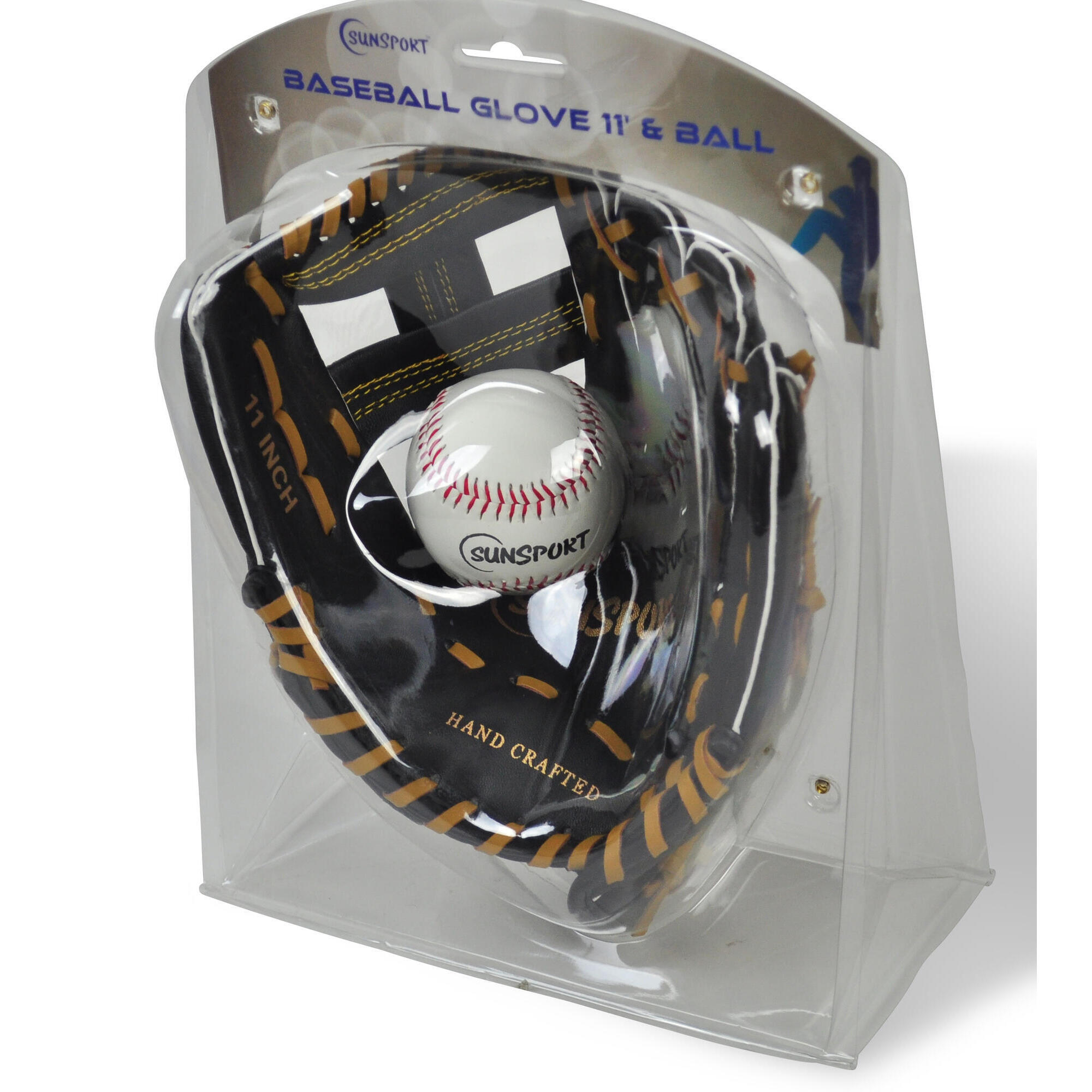 Baseball Zestaw Junior Sunsport piłka i rękawica Sunsport