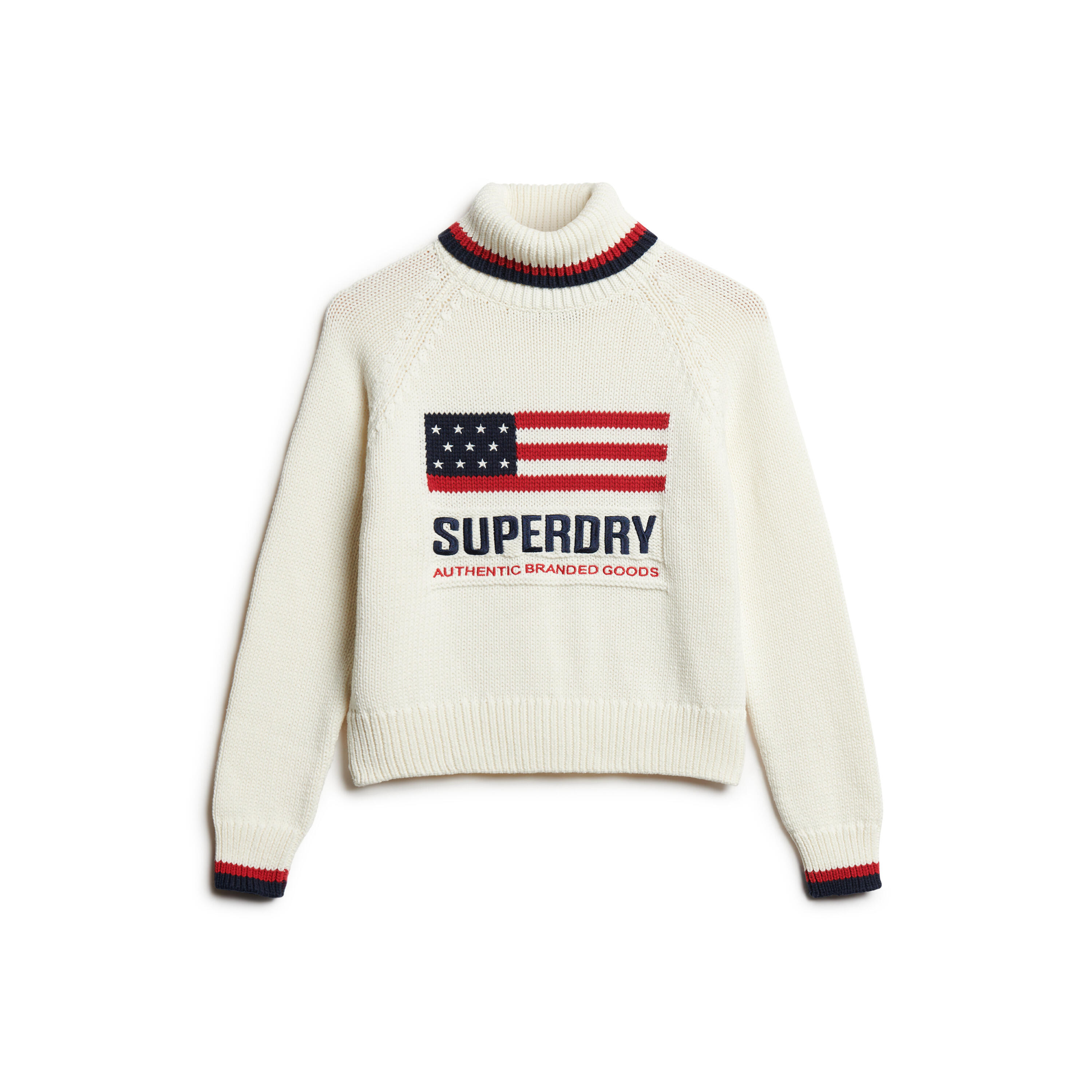 Damski sweter z golfem Superdry Americana