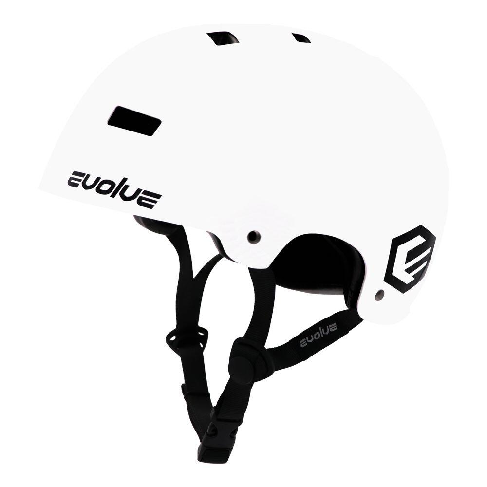 Dorosły Kask Rowerowy Evolve Curb, Biały