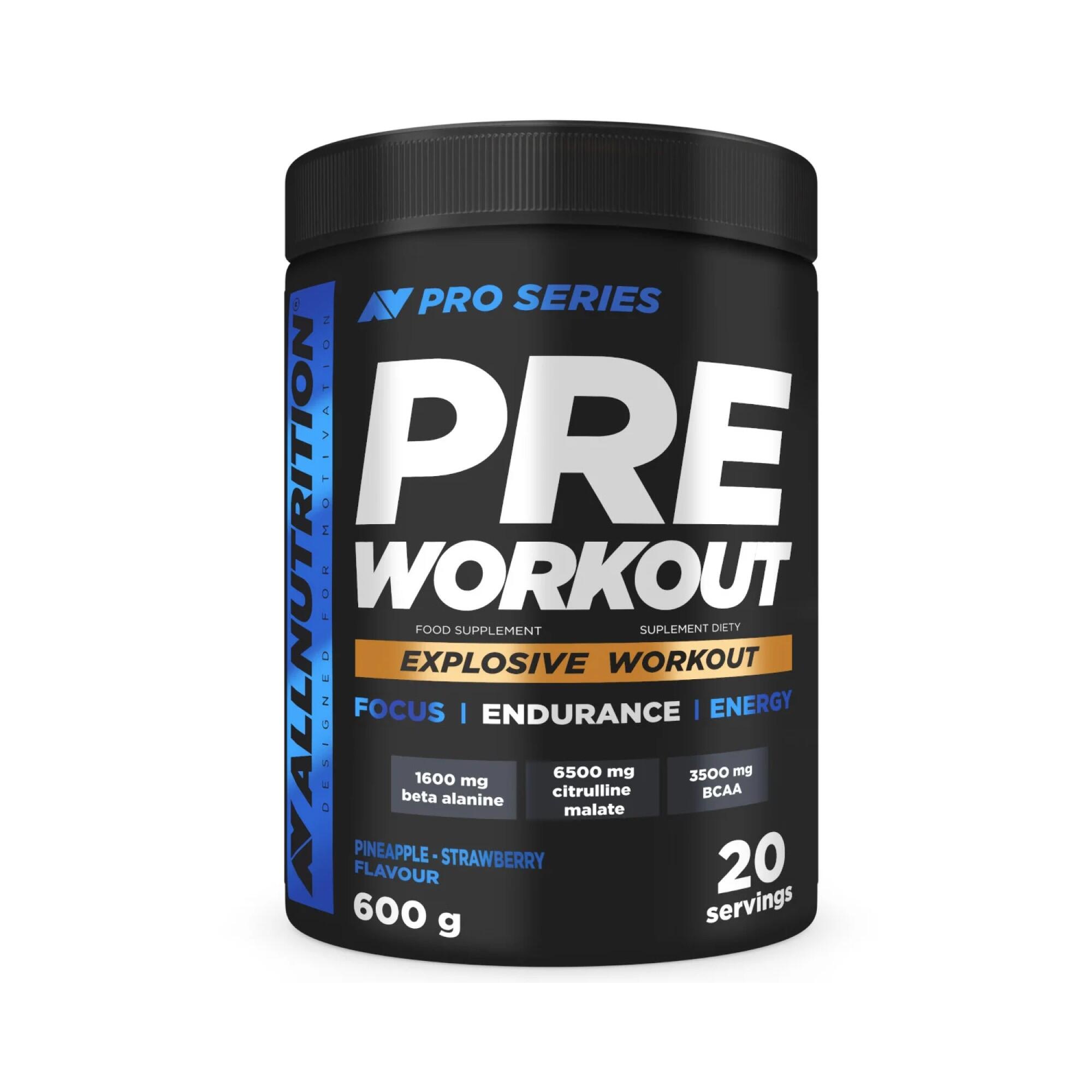 Przedtreningówka ALLNUTRITION Pre Workout PRO Series 600 g FRUIT PUNCH
