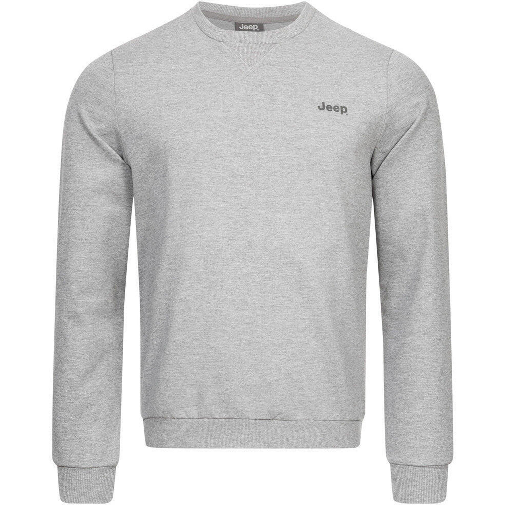 Męski sweatshirt Jeep L - Wygodny i stylowy z bawełny