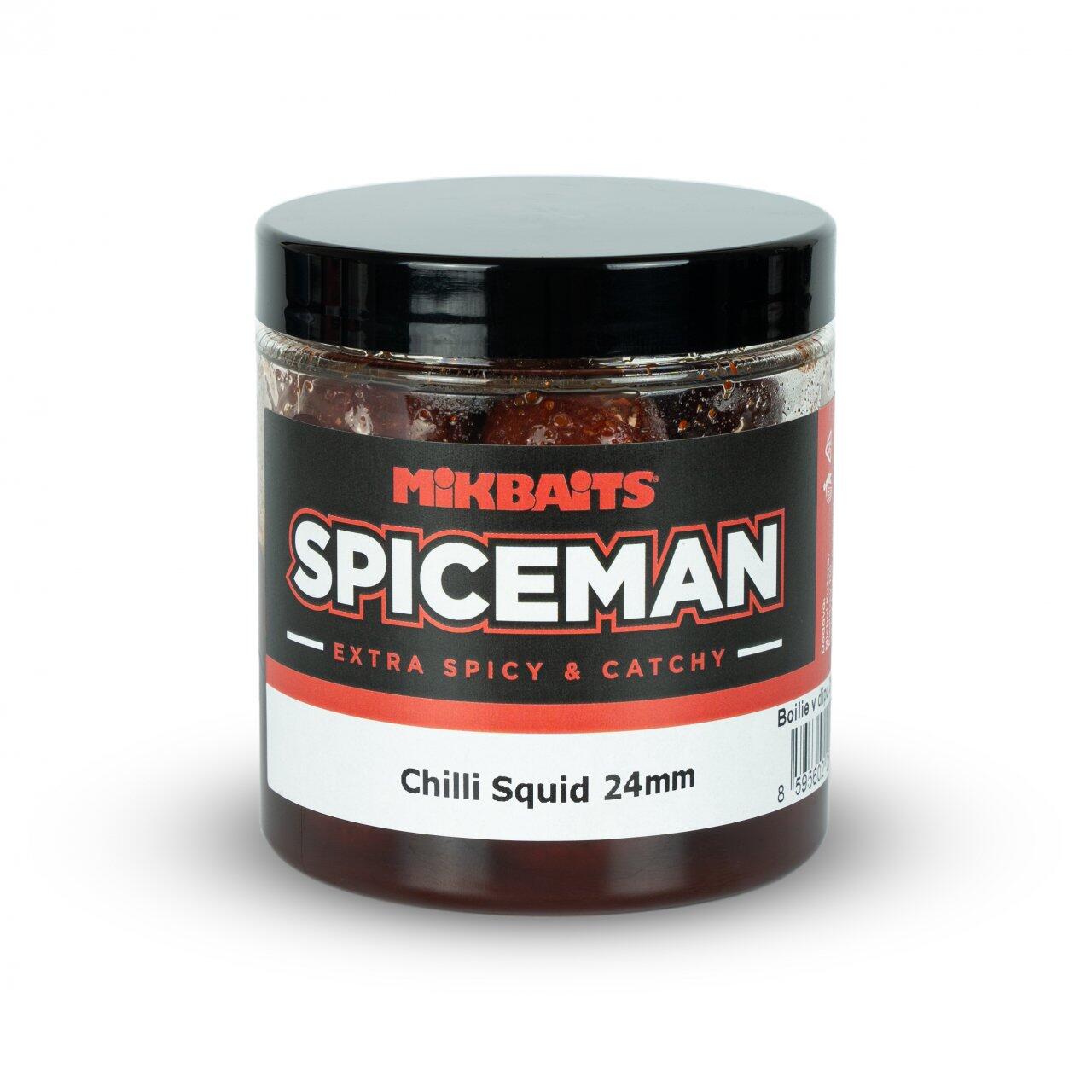 Kulki Haczykowe W Dipie Mikbaits Spiceman 250Ml - Chili/Squid 24Mm