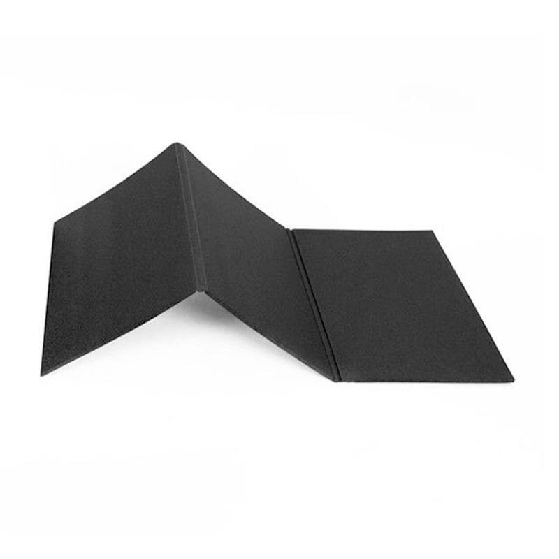 Składana mata fitness JK Fitness 110x48x0,7 cm czarna