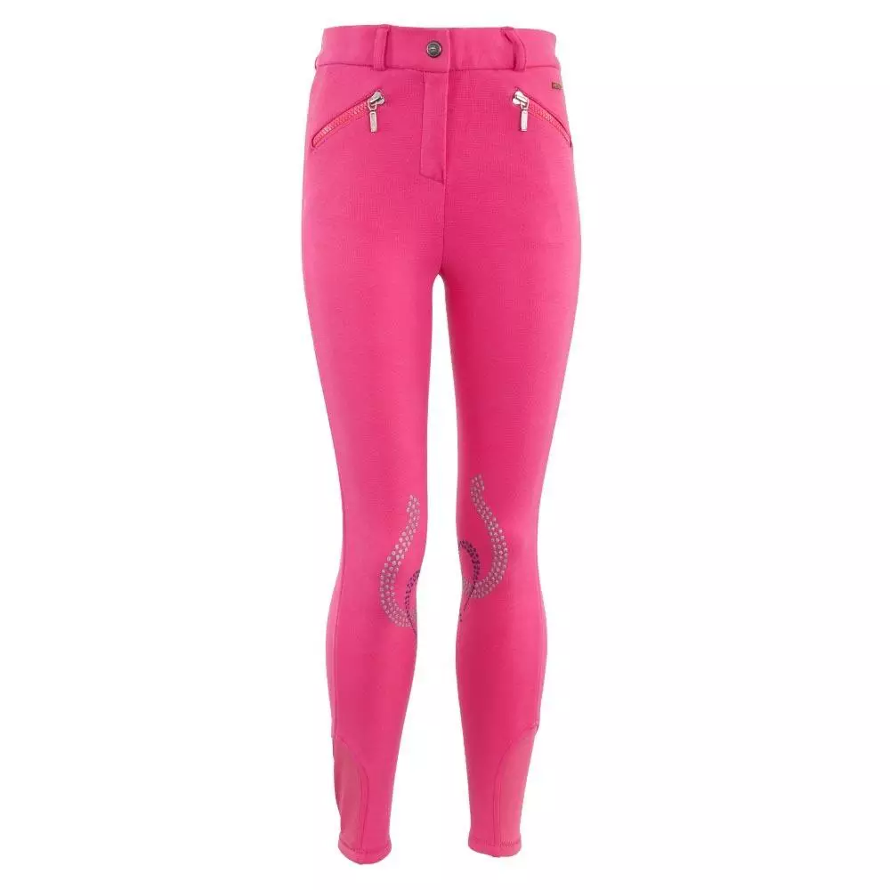 Dziecięce spodnie jeździeckie z lejem kolanowym Premiere Poppy