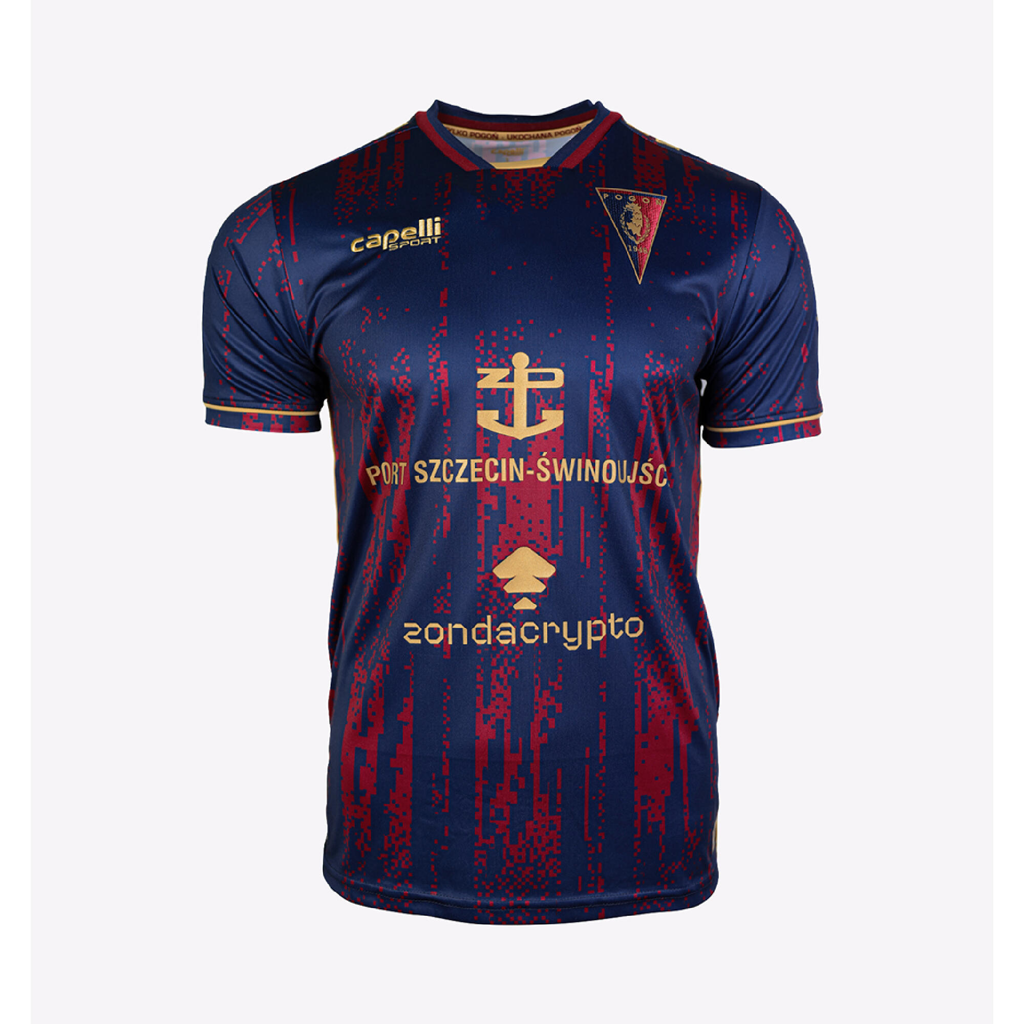 Domowa koszulka piłkarska Pogoń Szczecin 25/26 – Capelli