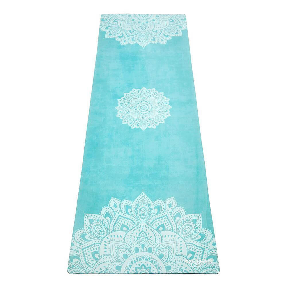 Mata do jogi Yoga Design Lab Combo Travel 1,5 mm - Mandala Turquoise