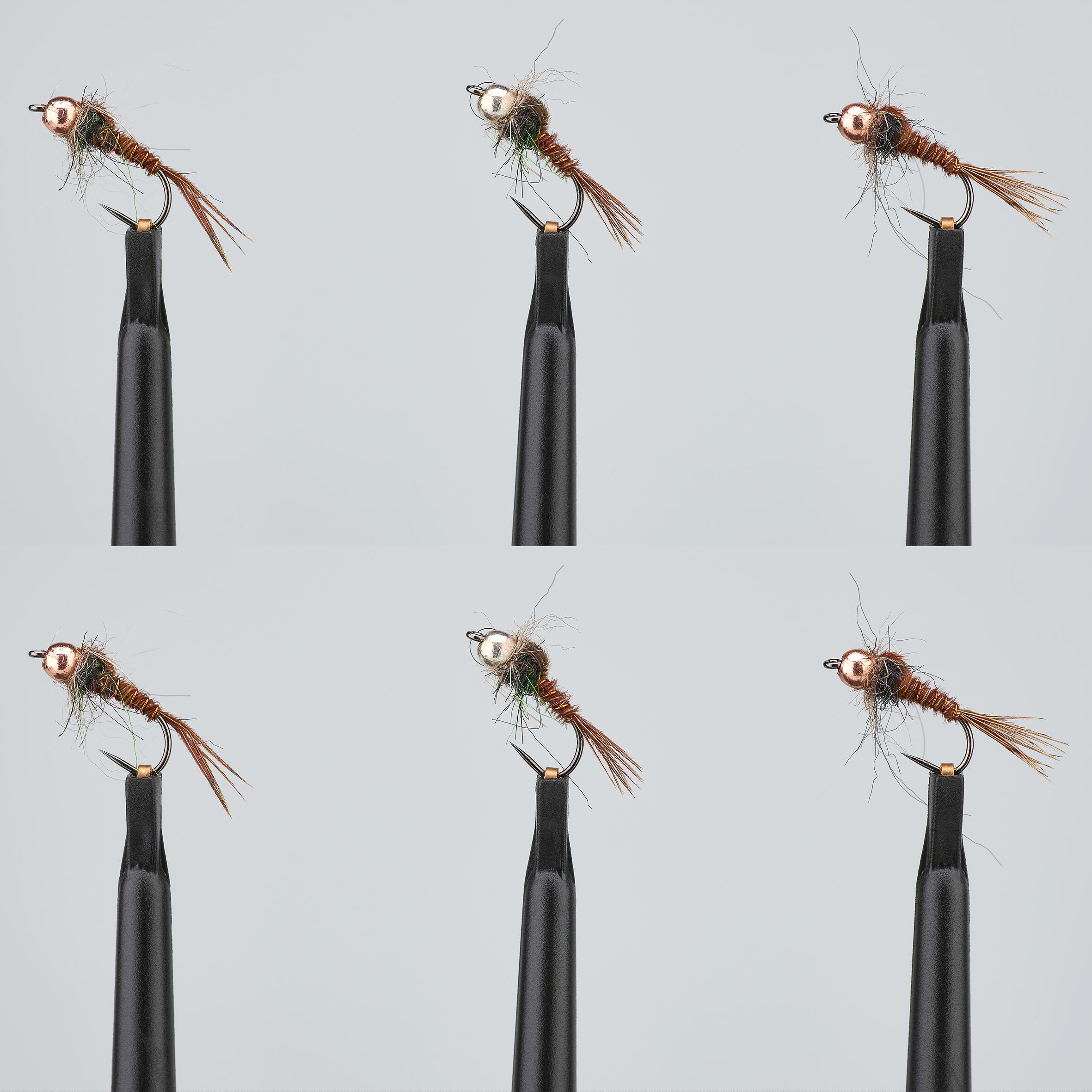 Sztuczne muchy Nimfy Caperlan HRK22 x6