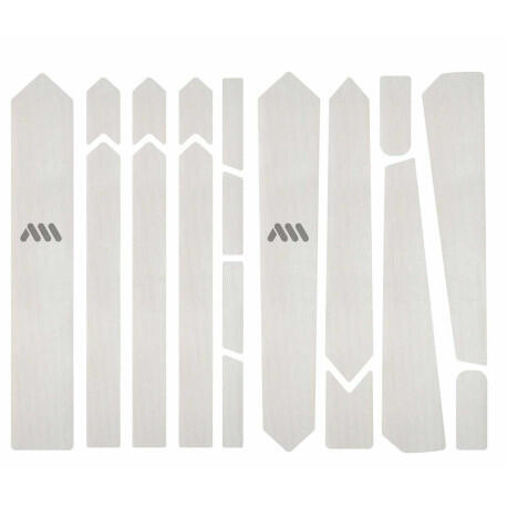 Zestaw ochronny ramy - TOTAL Gravel/droga - transparentny