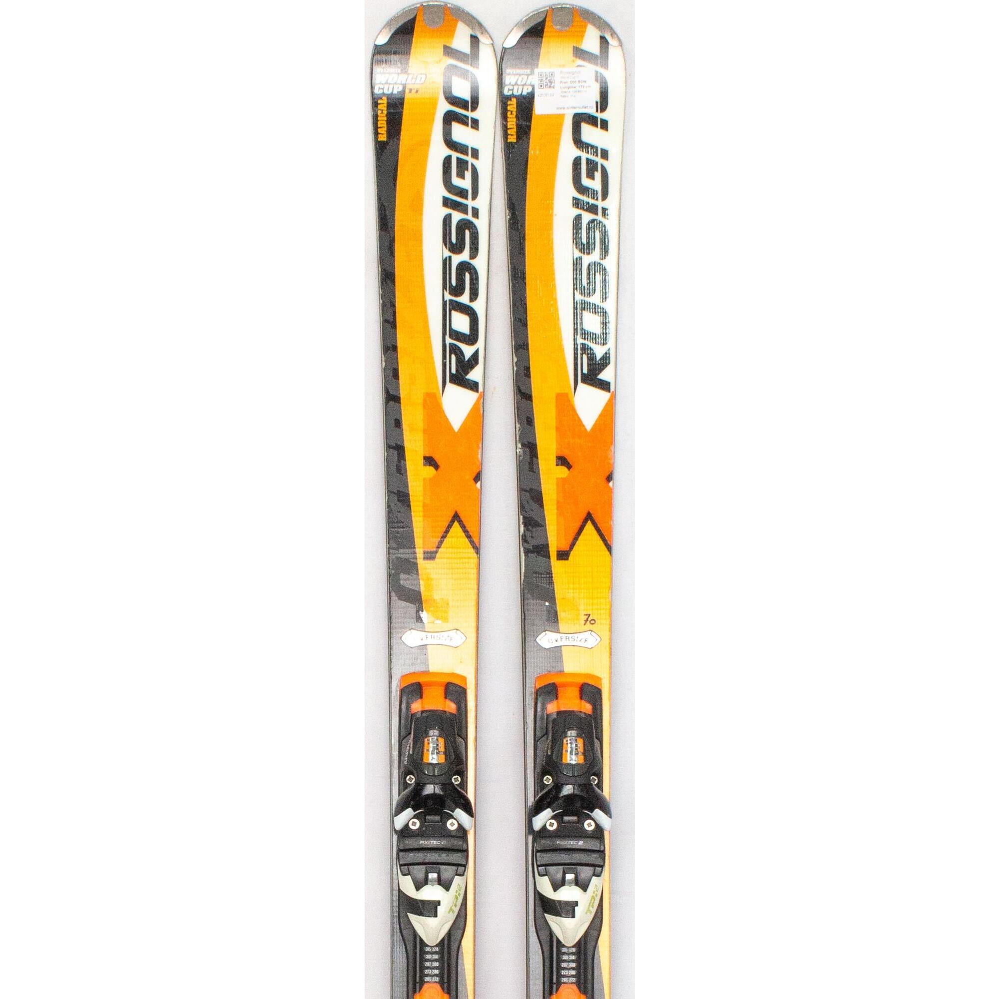 Second Life- Narty ROSSIGNOL World Cup TI, 180 cm- Stan dobry