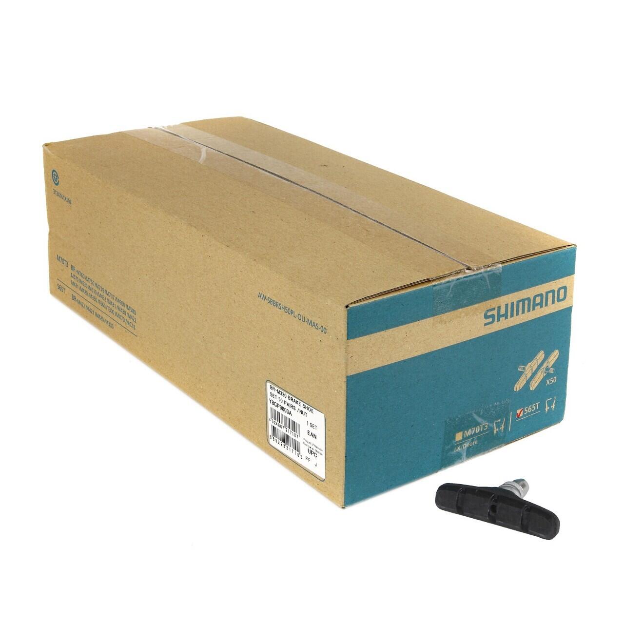 Zestawy łyżew z nakrętkami (50 par) Shimano S65T (x50)