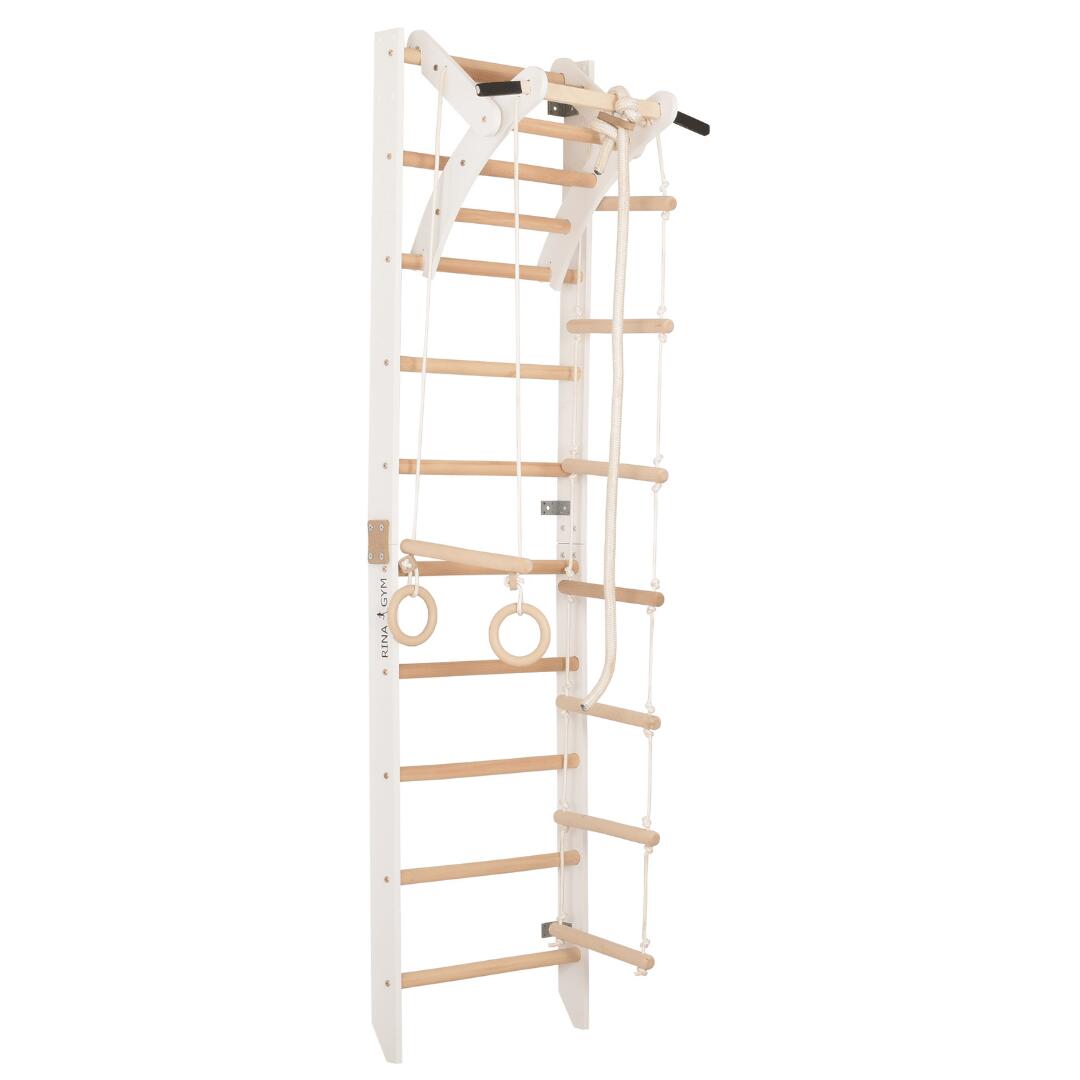 Drabinka gimnastyczna dla dzieci i dorosłych (SPR A white)