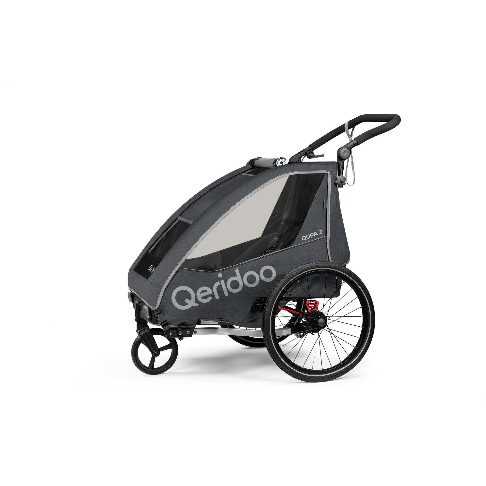 Przyczepka rowerowa Qeridoo Qupa 2