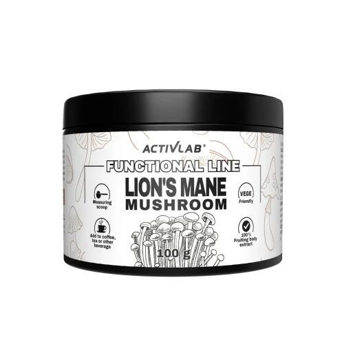 Ekstrakt z soplówki jeżowatej Lion's Mane Mushroom Activlab