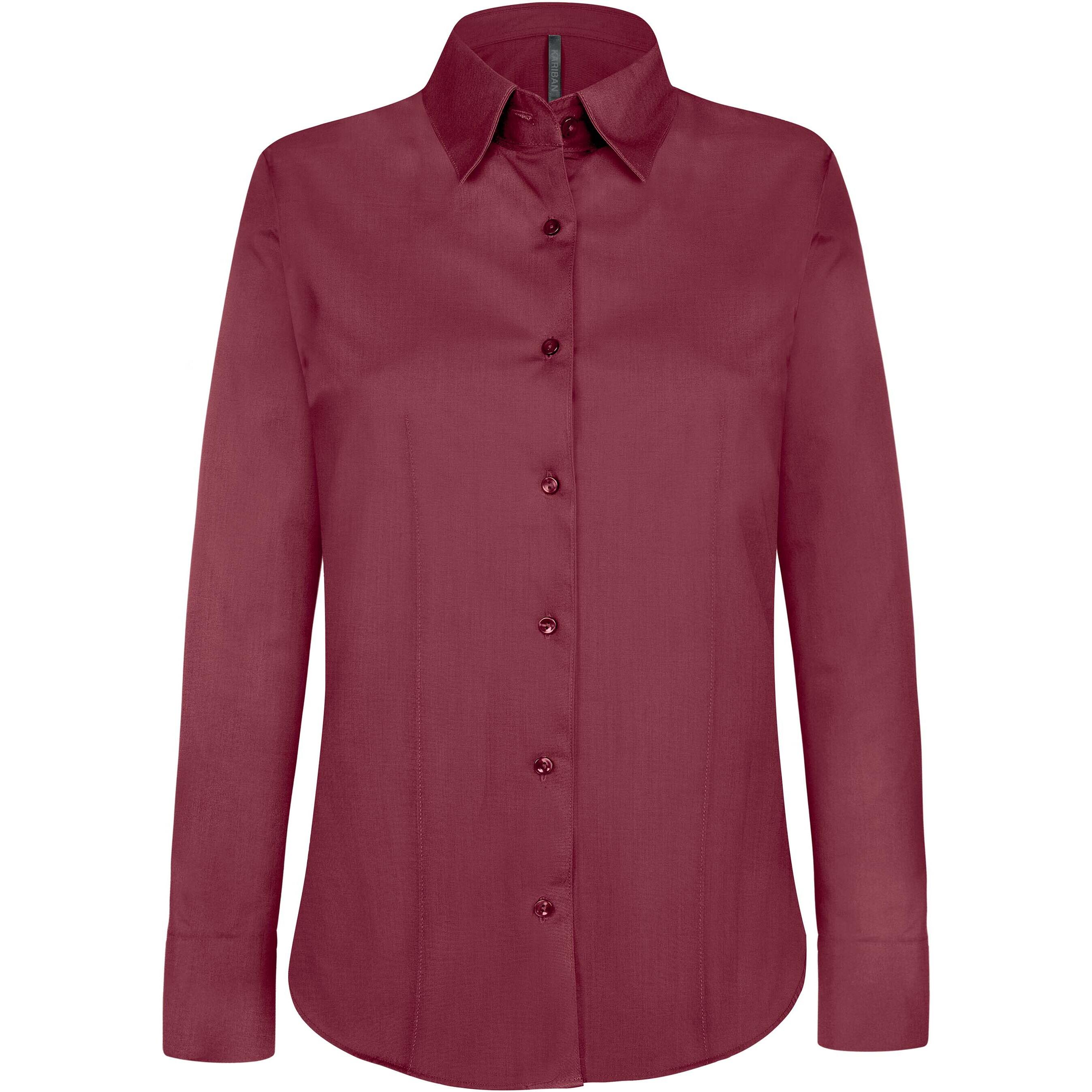 Koszula damska z długim rękawem bawełniana Kariban