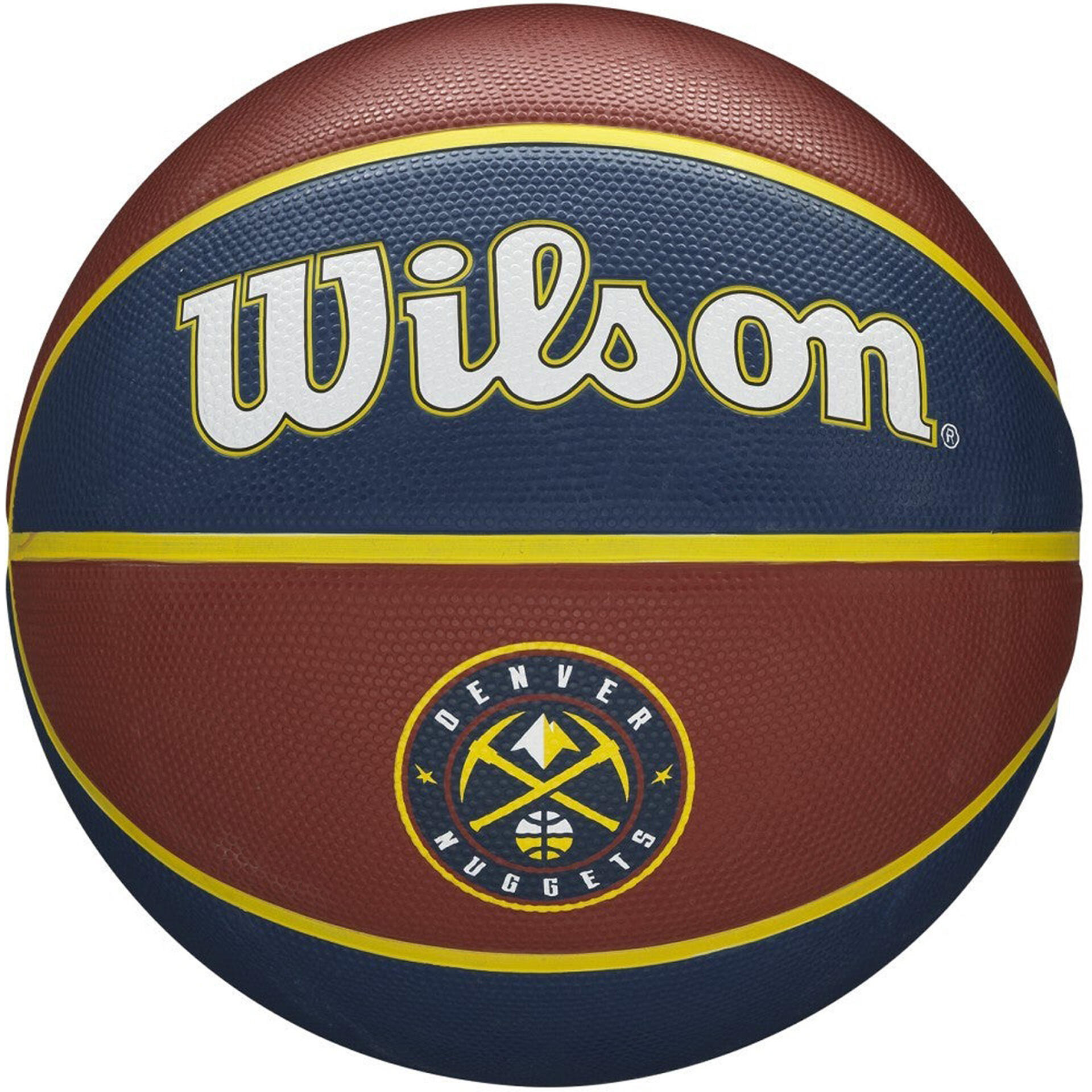 Piłka do koszykówki Wilson NBA Team Denver Nuggets Outdoor - WTB1300DEN
