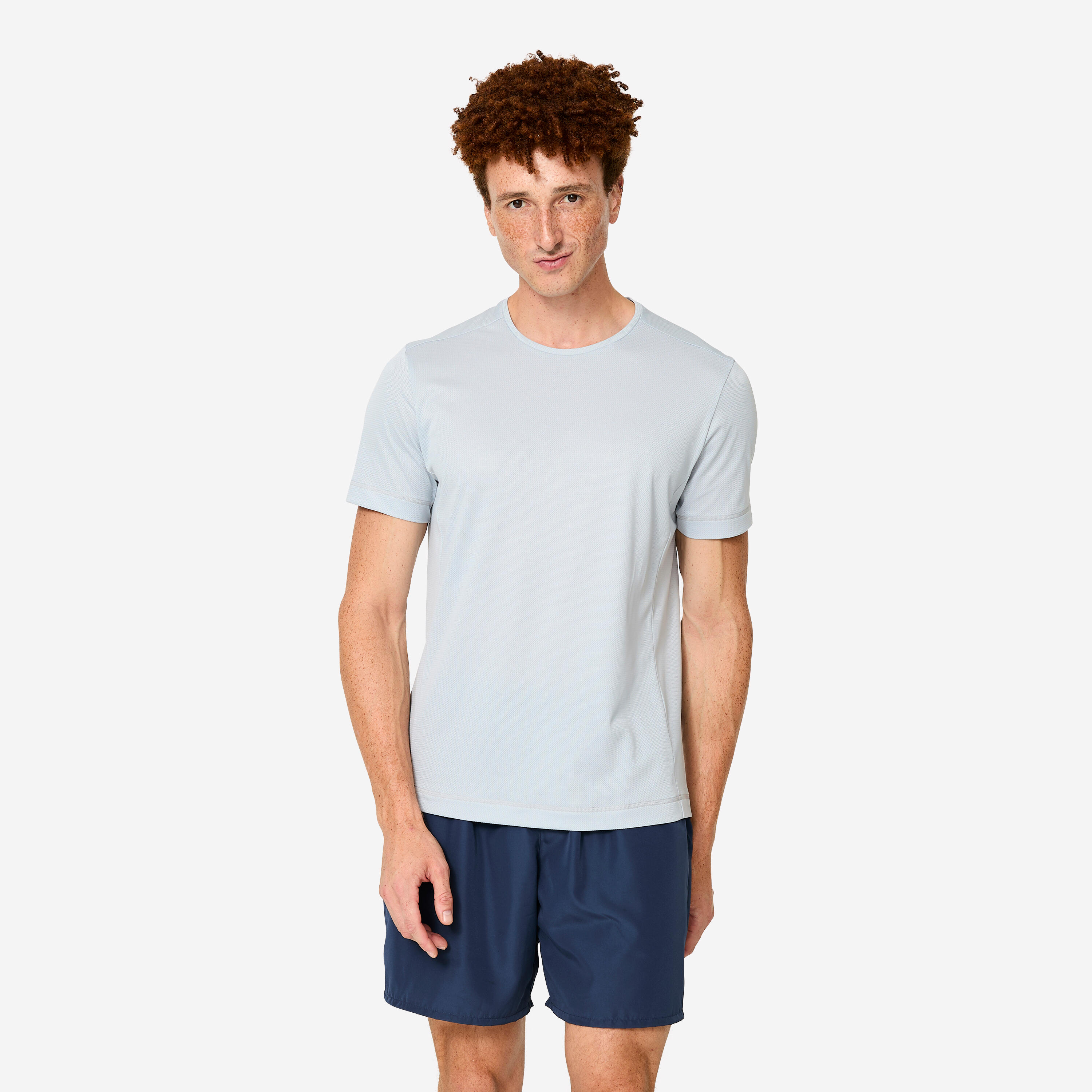 Koszulka fitness męska Domyos krótki rękaw