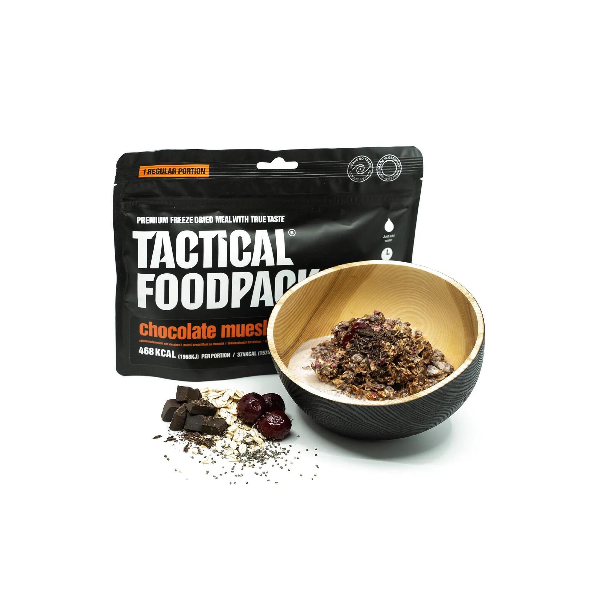Liofilizat Tactical Foodpack Czekoladowe musli z wiśniami 275 g
