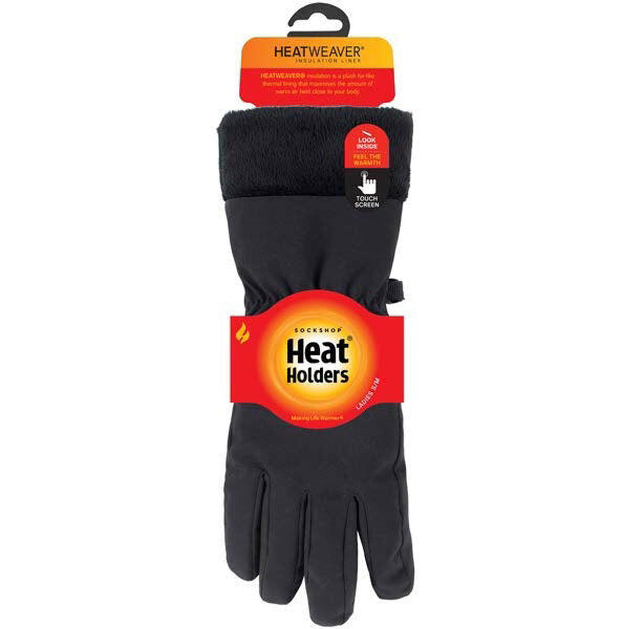 Damskie rękawiczki Kenal Softshell z ciepłą podszewką M-L