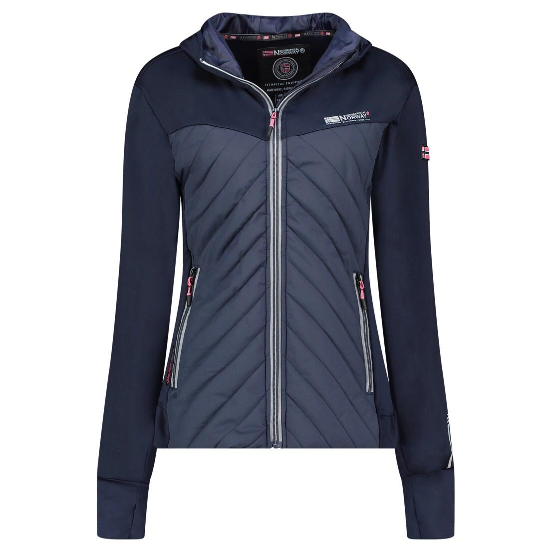 Geographical Norway Softshell TRIANGLE NAVY / PINK DB LADY 024 (WY3257F/GN/Navy