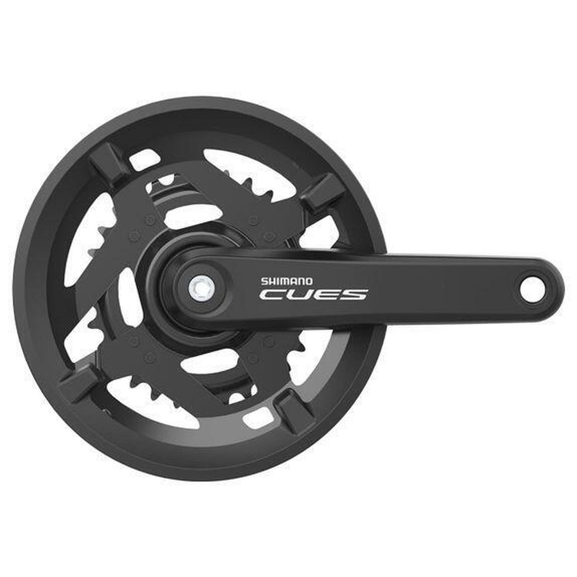 Podwójny mechanizm korbowy Shimano Cues FC-U4010-2 9/10/11V