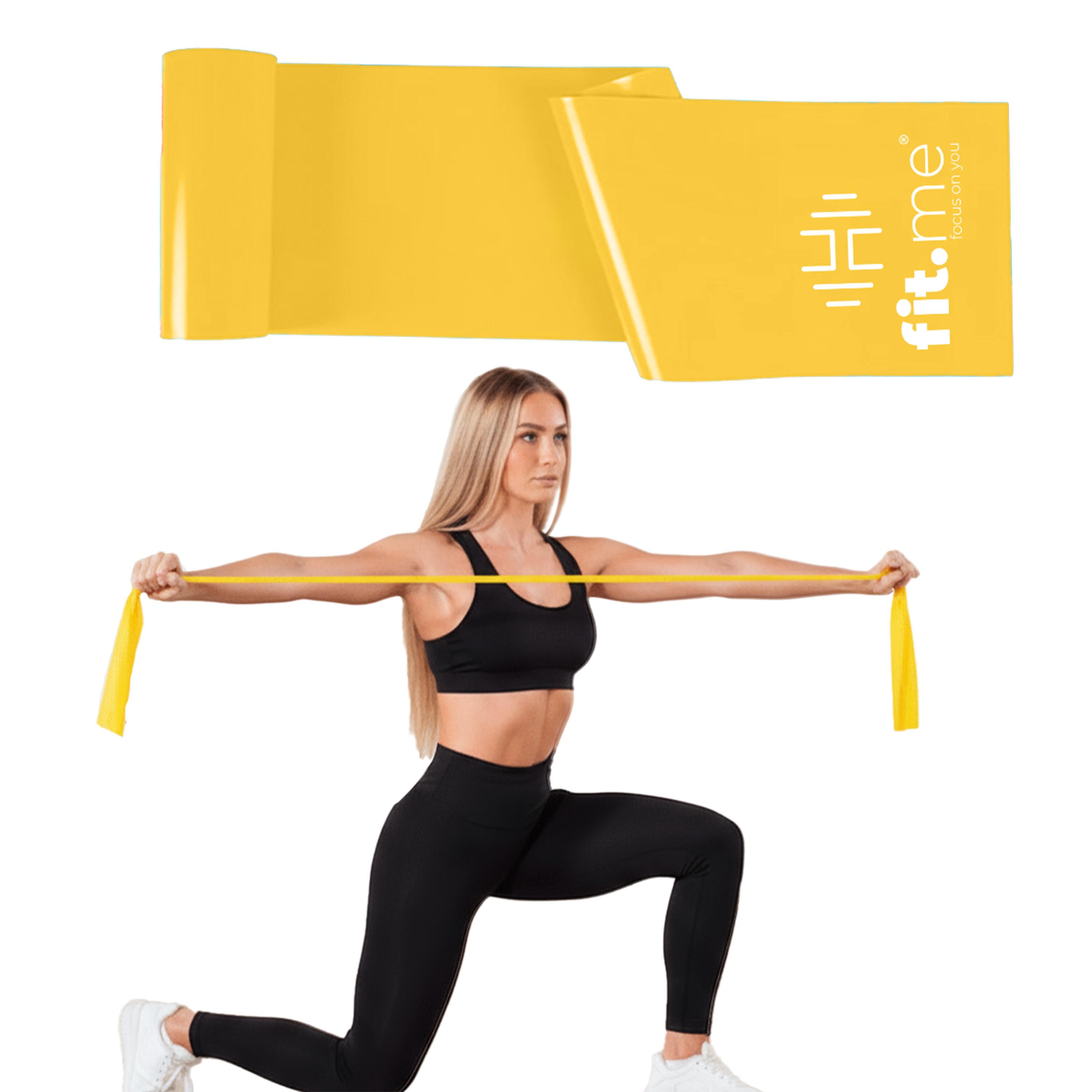 Guma Do Ćwiczeń Taśma Rehabilitacyjna Fit.me 150cm x 15cm