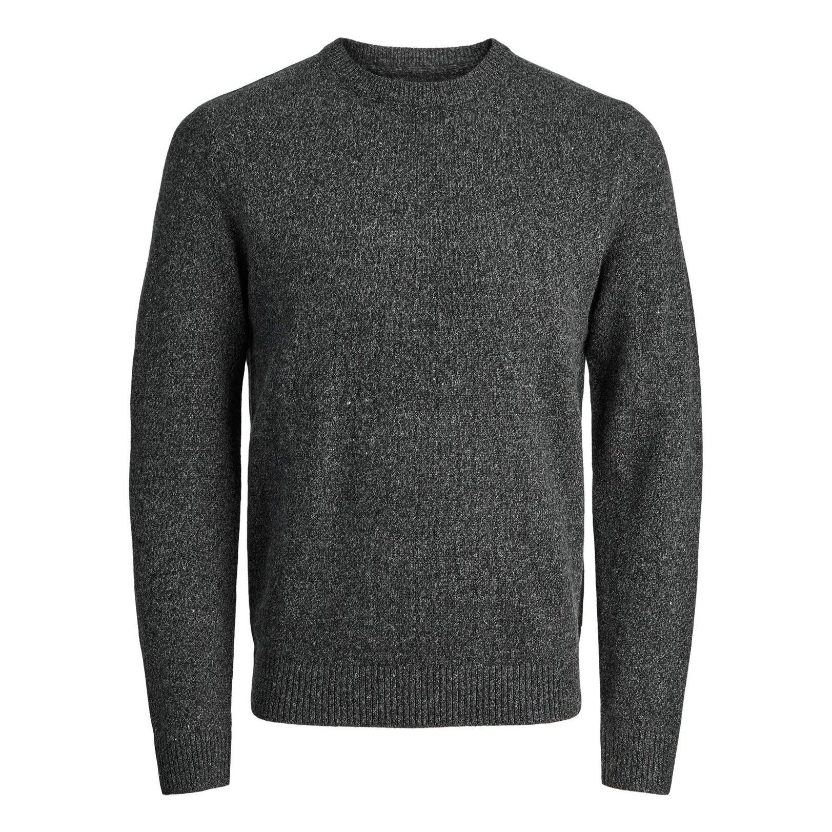 Sweter Jack & Jones Lambs czarny twist