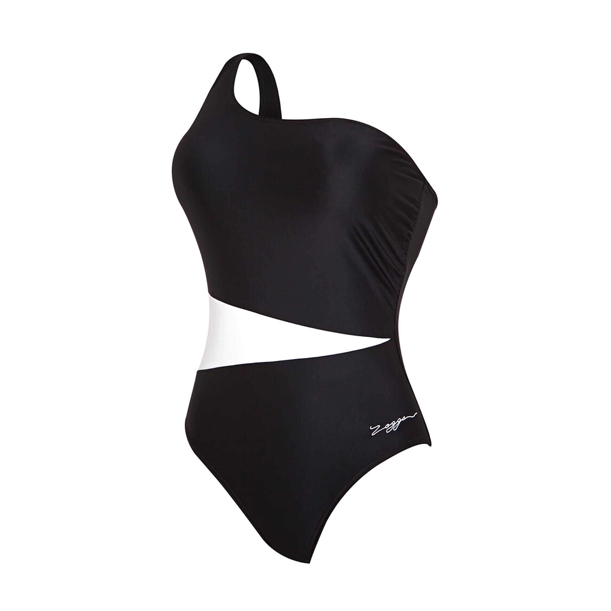 Strój kąpielowy jednoczęściowy damski Zoggs Lattice One Shoulder