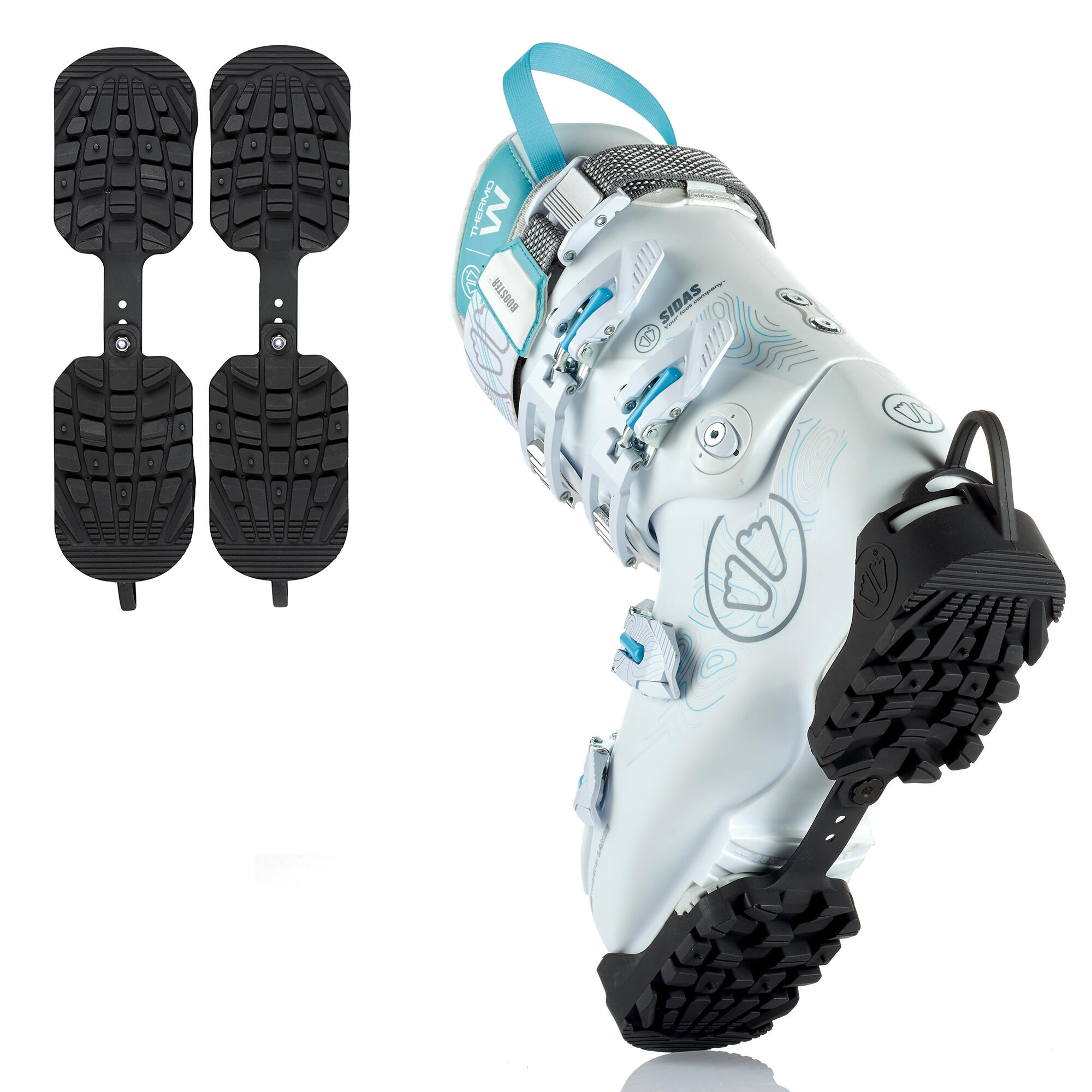 Ochrona Butów Ski Boots Tractions Black