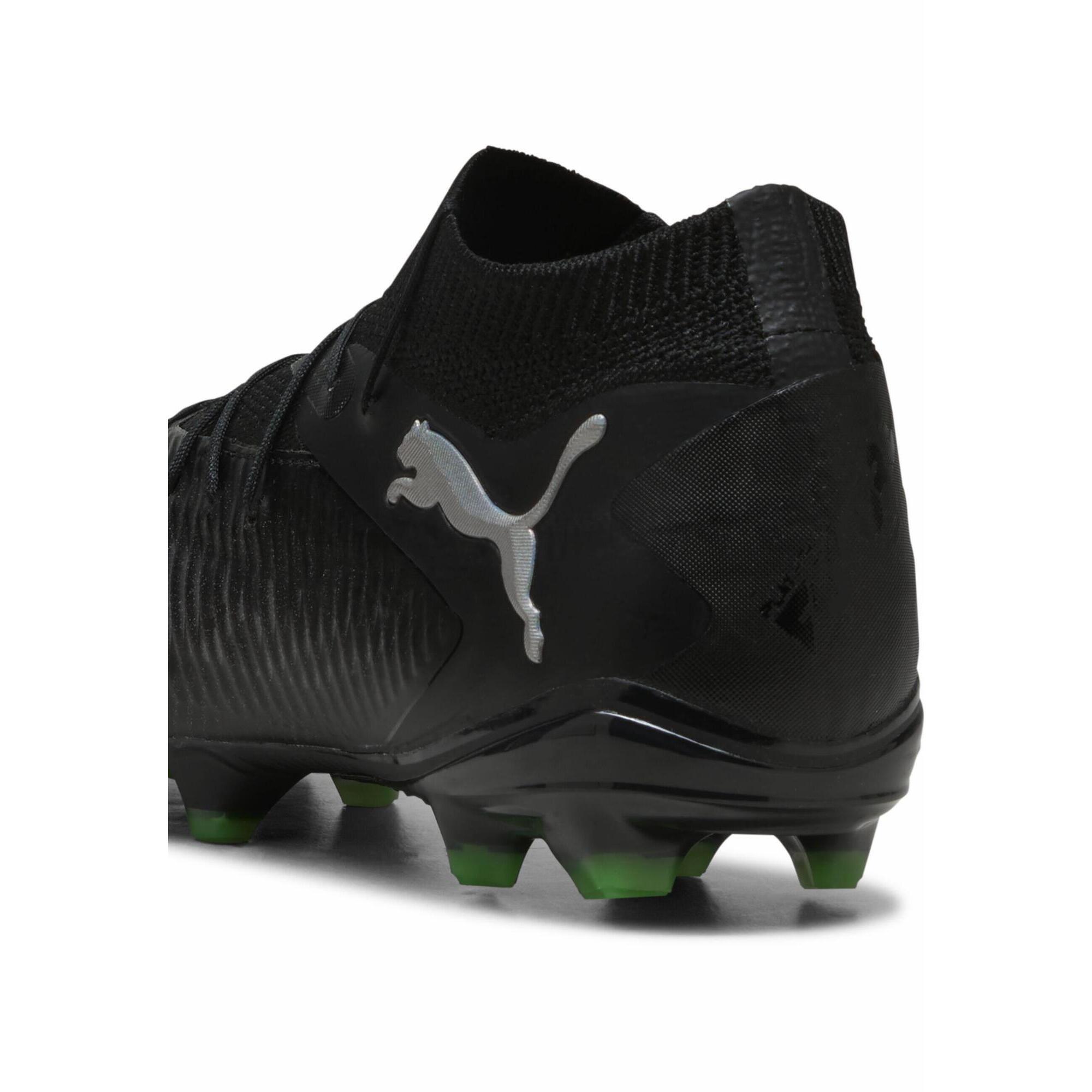 Buty piłkarskie FUTURE 8 PRO FG/AG PUMA Black Cool Light Gray Fluo Green