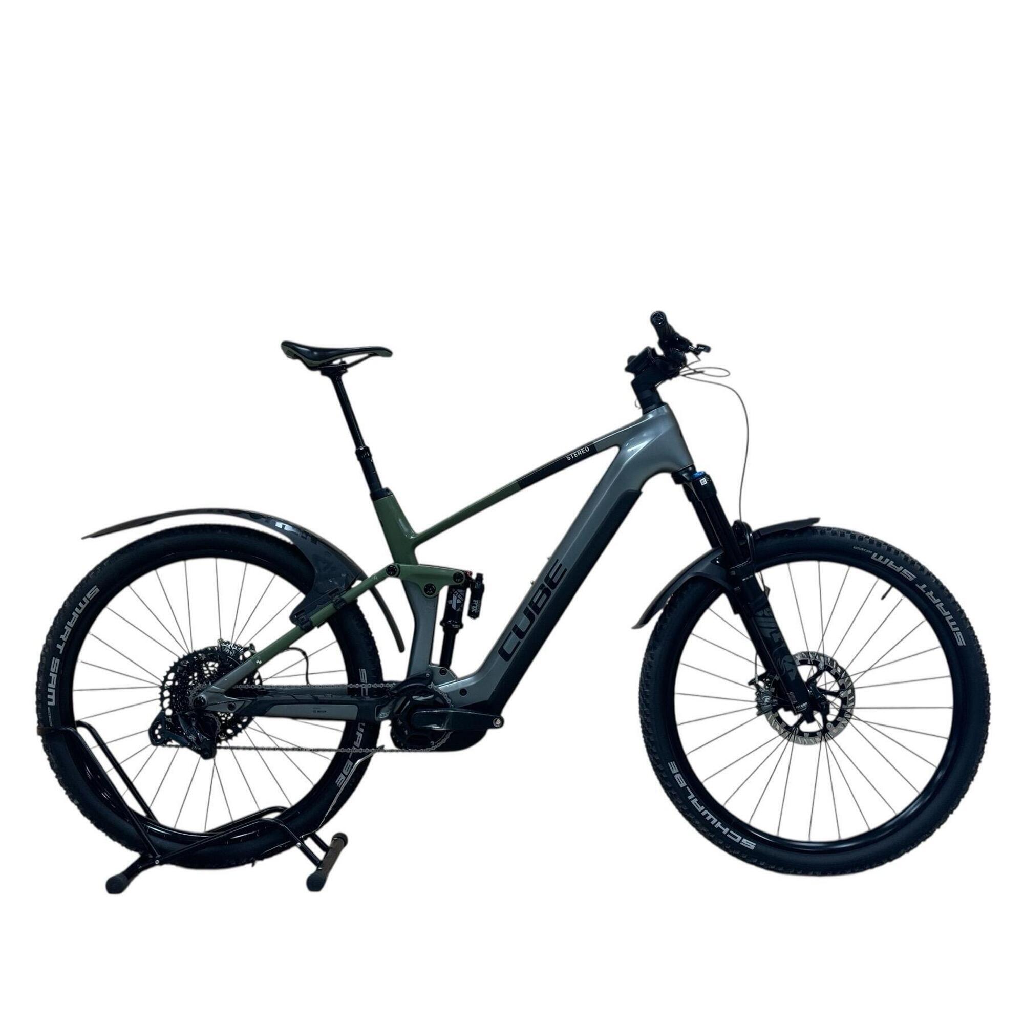 Second life - Rower E-górski Cube Stereo Hybrid 140 HPC TM 750 GX - Jak nowy