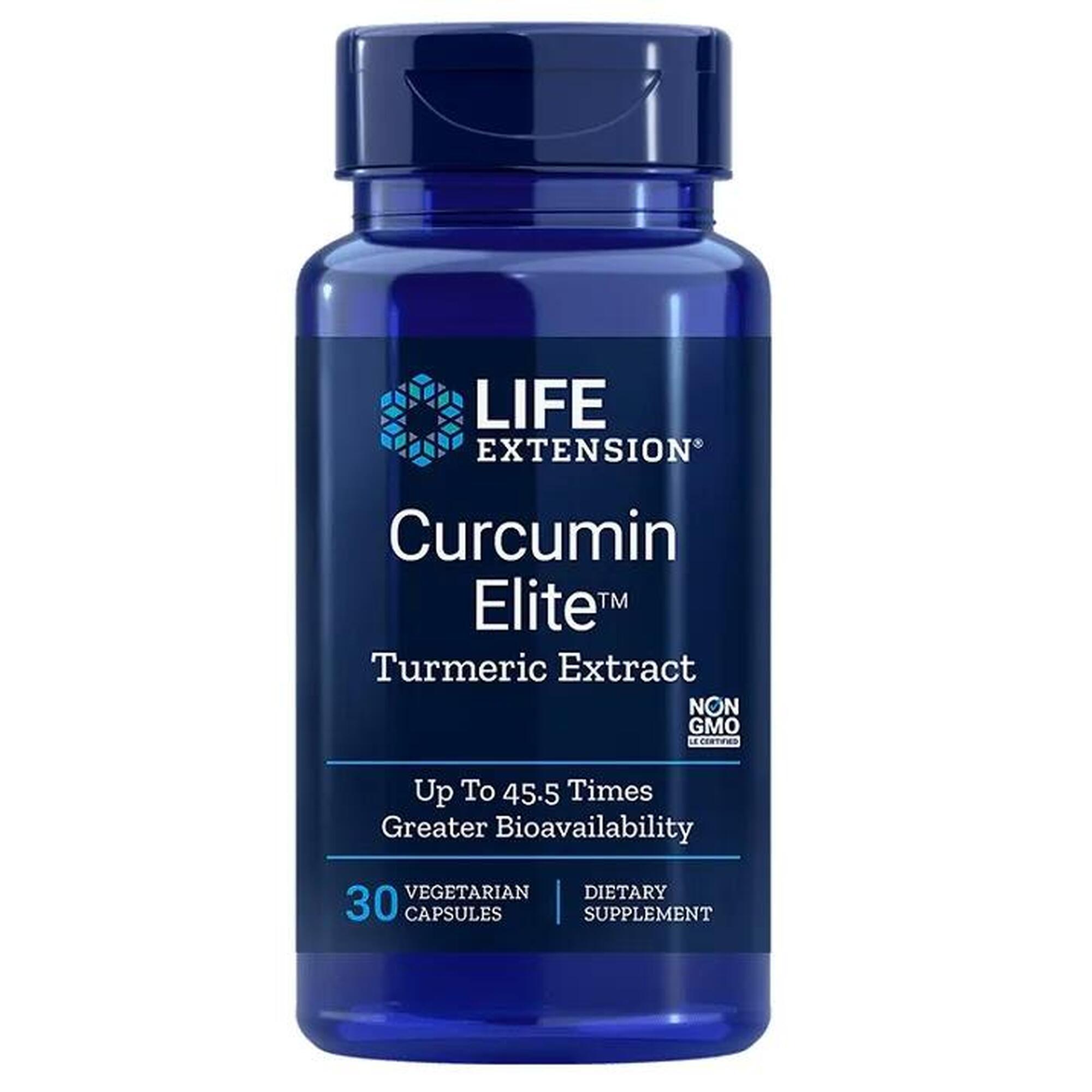 Curcumin Elite Life Extension 30 kapsułek roślinnych