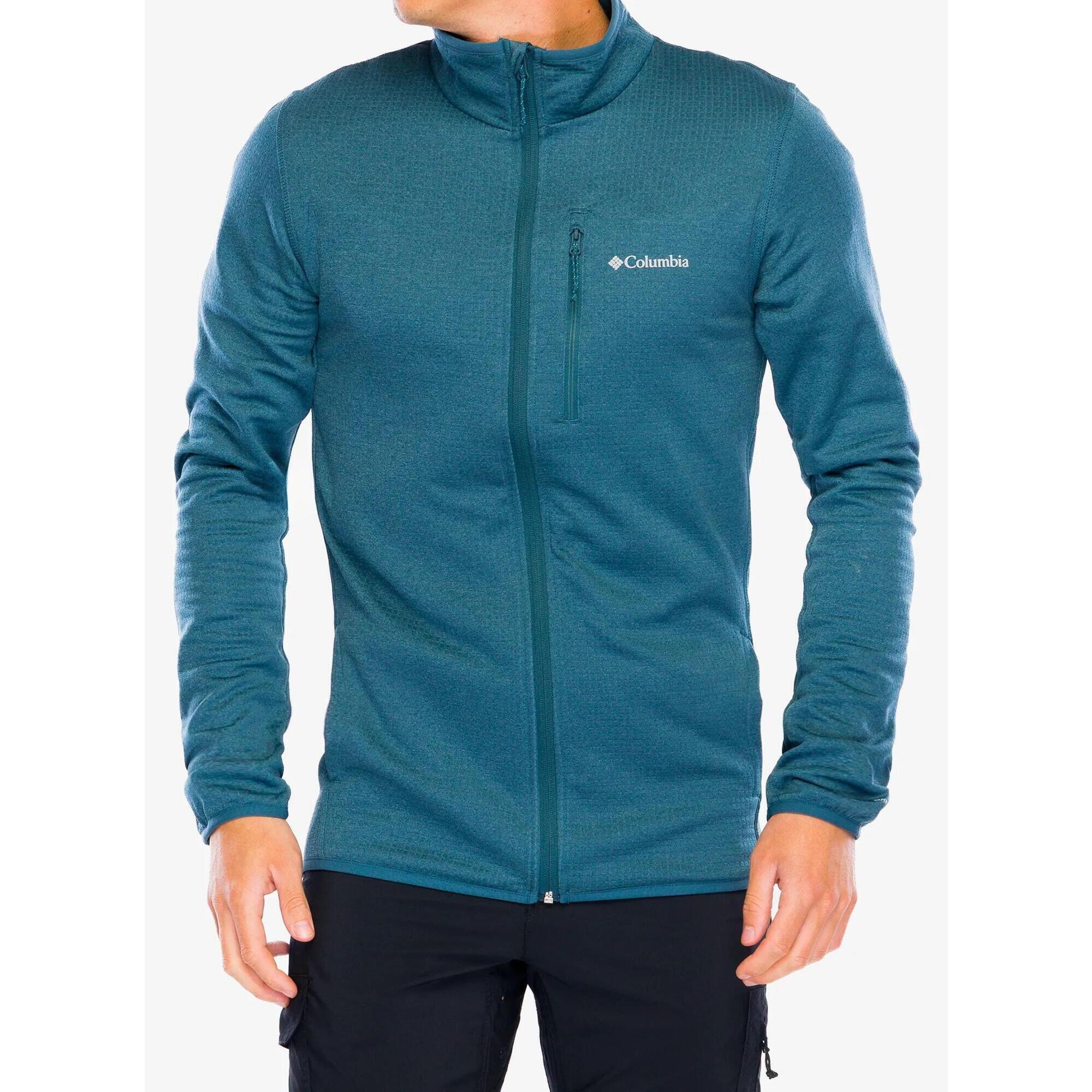 Bluza bez kaptura męska Columbia Essential Hike Grid Fleece Full Zip