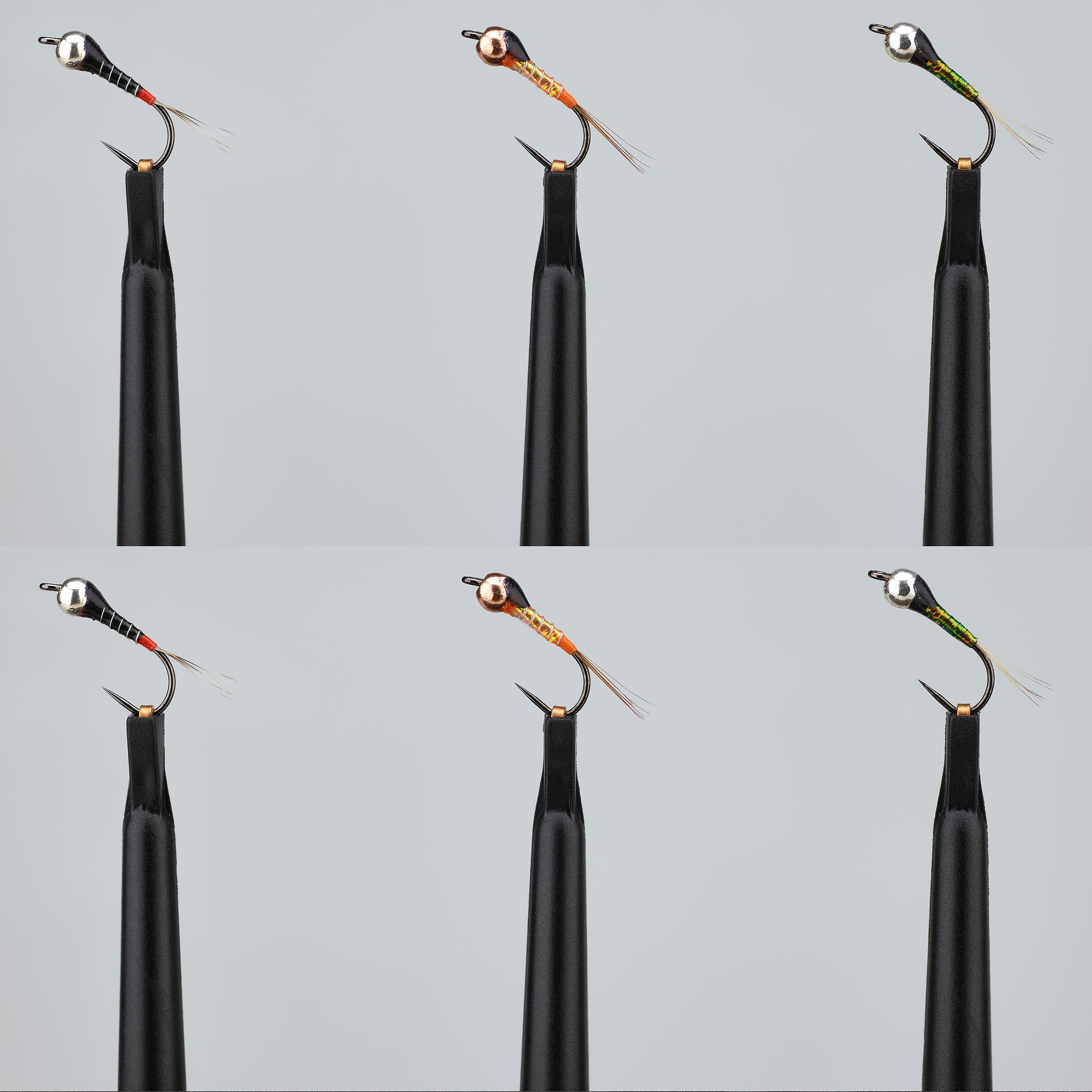 Zestaw sztucznych much Nimfy Caperlan HRK25 x6