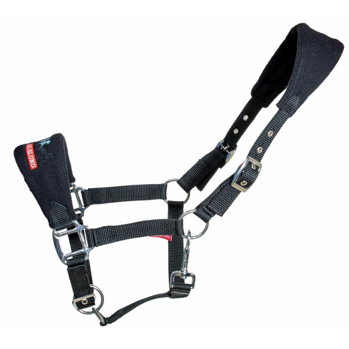 Nylonowy kantar dla konia z wyściółką z polaru Karlslund