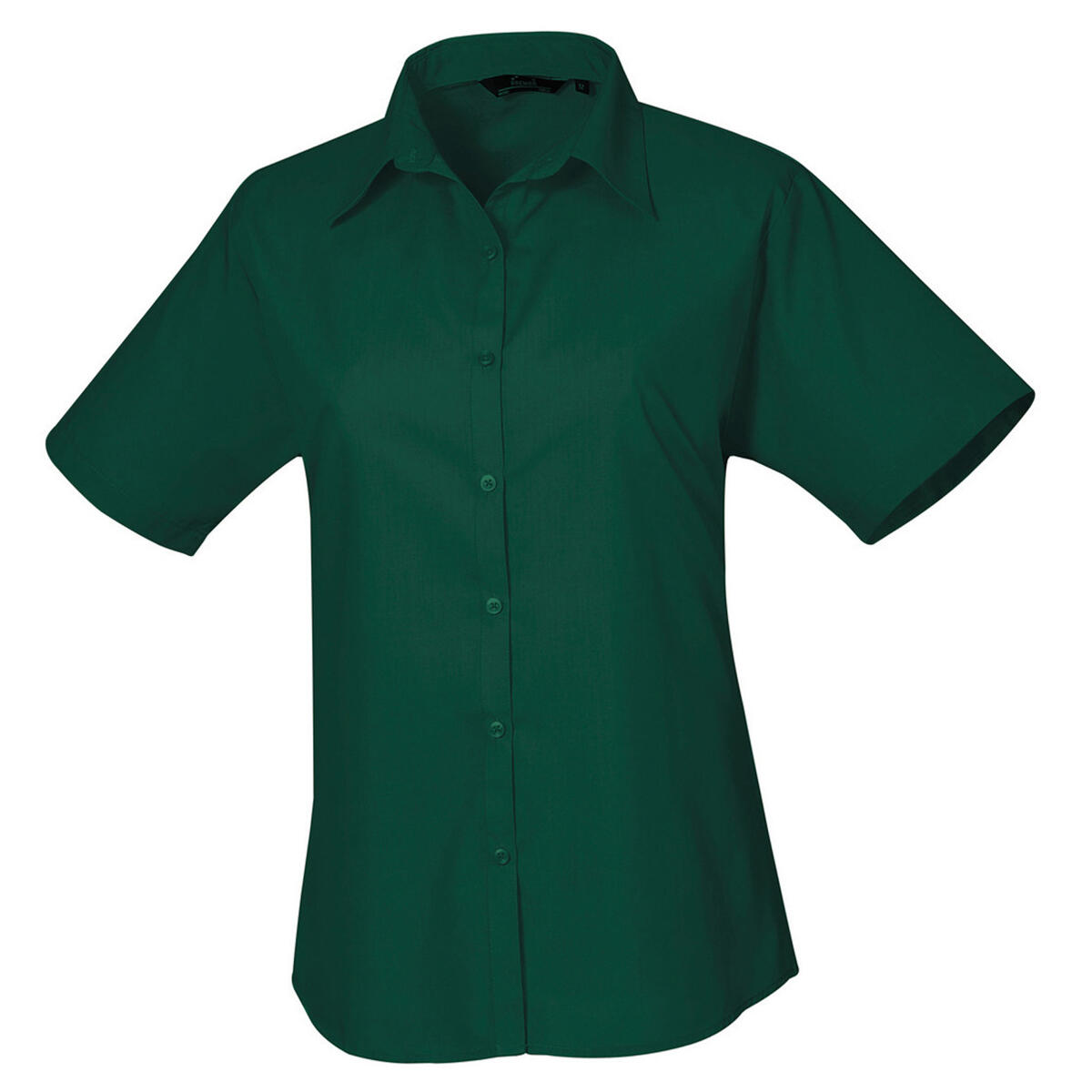 Bluzka Damska Z Krótkim Rękawem Z Popeliny